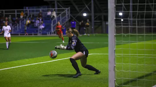Christina Sidoti in goal