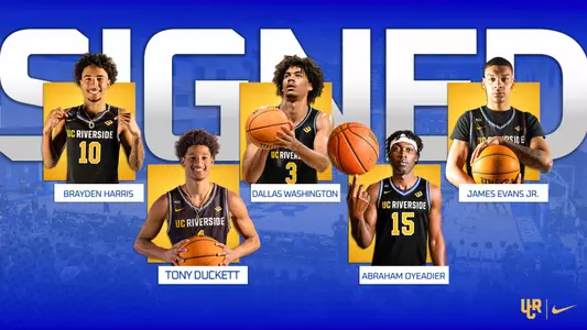 Men's Basketball Adds 5 Signees to 2026-27 Roster