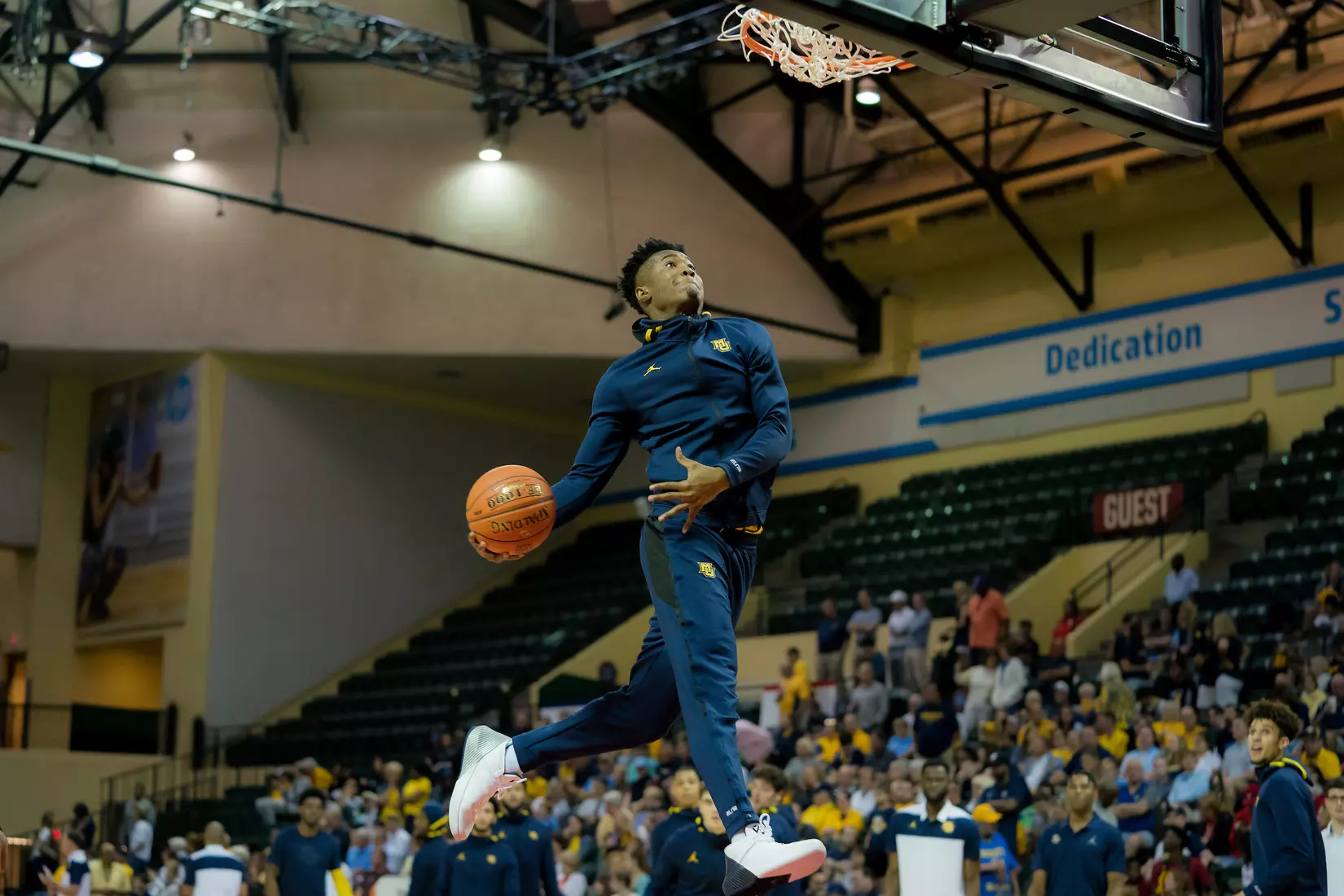 Marquette Golden Eagles during a basketball game against the Davidson Wildcats on Thursday, November 28, 2019 at the Orlando Invitational at the ESPN Wide World of Sports in Orlando, FL.