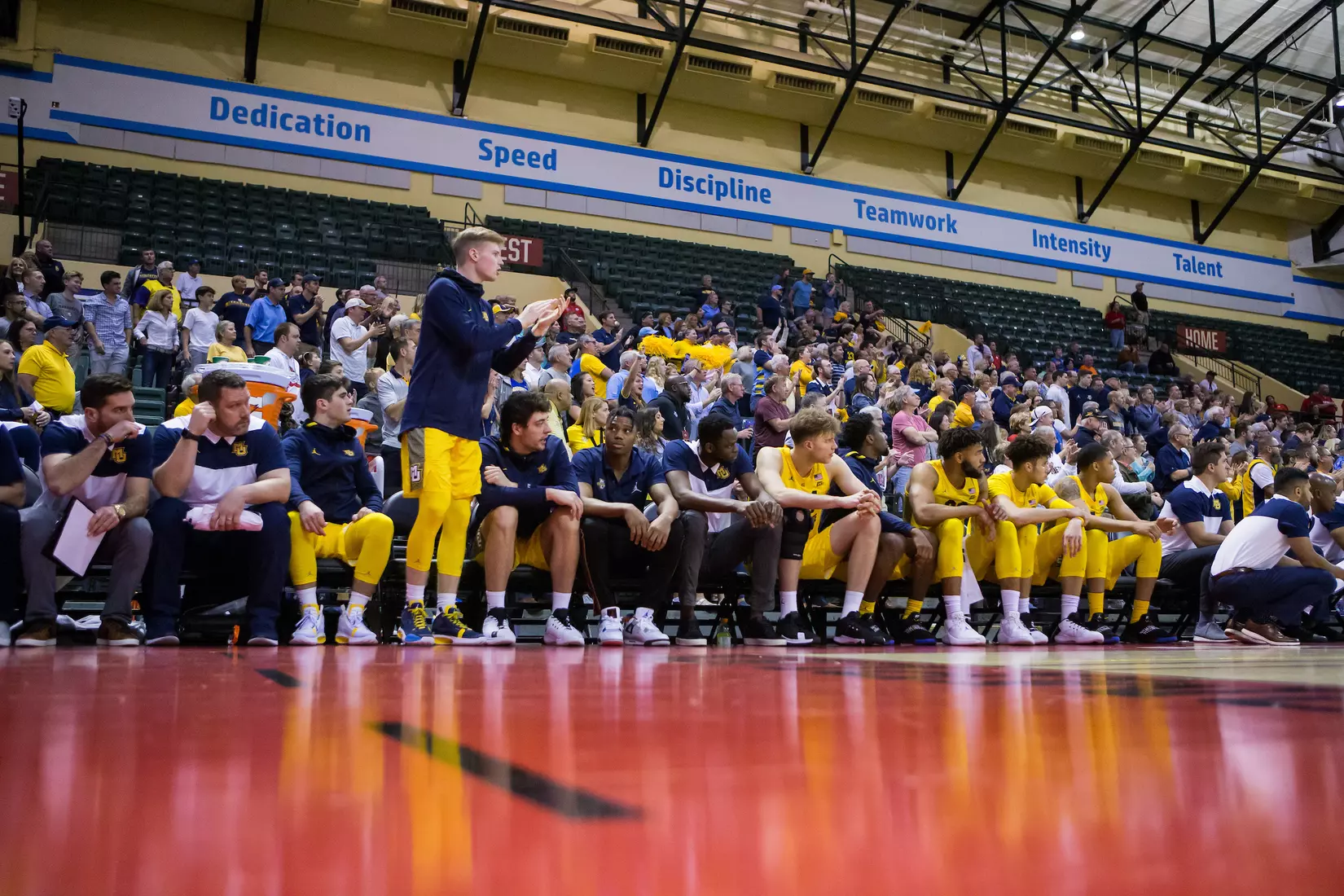 Marquette Golden Eagles during a basketball game against the Davidson Wildcats on Thursday, November 28, 2019 at the Orlando Invitational at the ESPN Wide World of Sports in Orlando, FL.