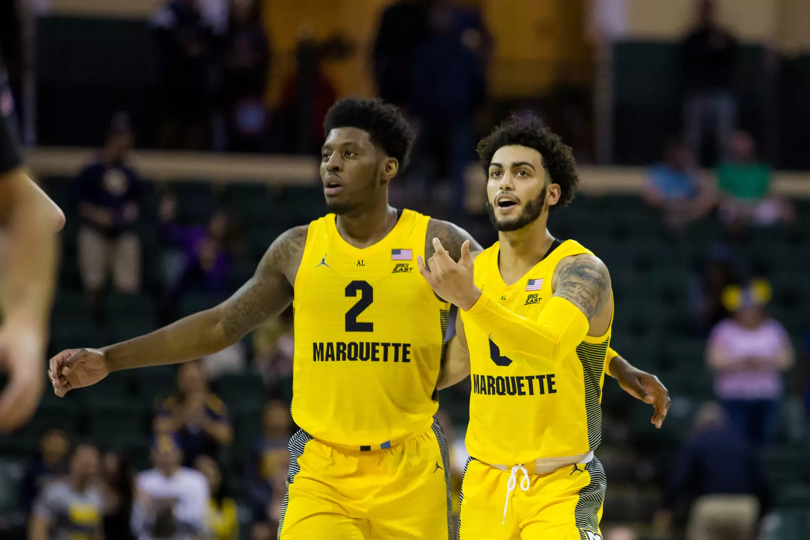 Marquette Golden Eagles during a basketball game against the Davidson Wildcats on Thursday, November 28, 2019 at the Orlando Invitational at the ESPN Wide World of Sports in Orlando, FL.