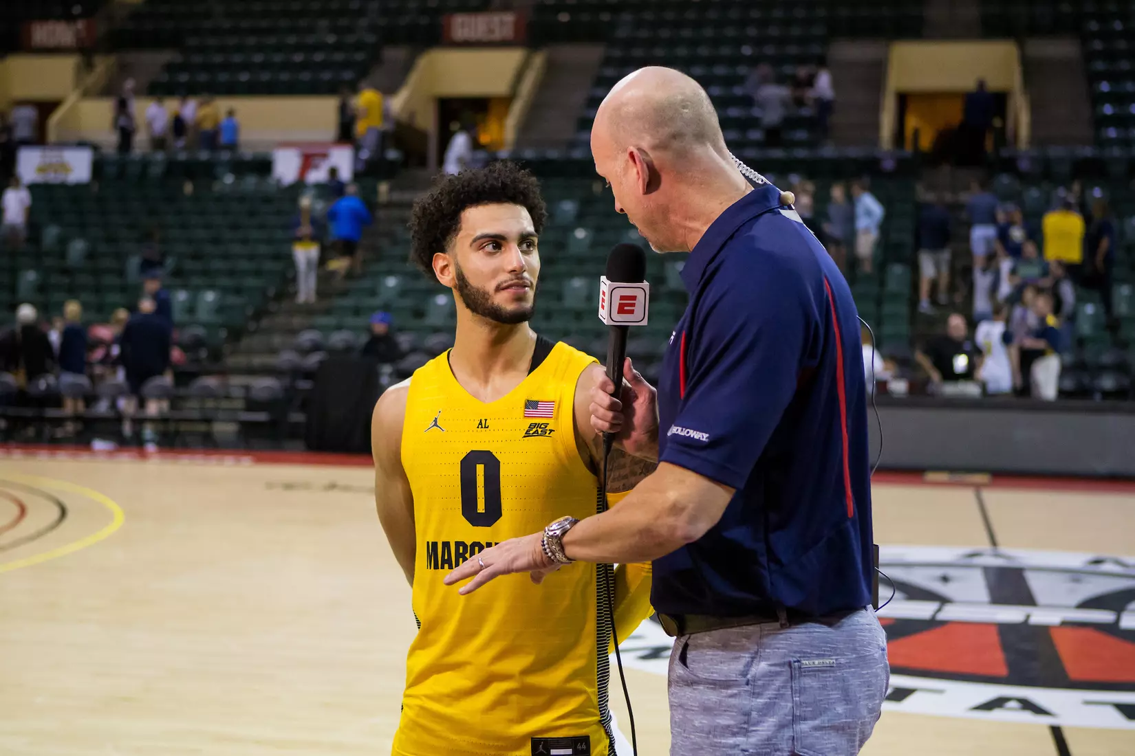 Marquette Golden Eagles during a basketball game against the Davidson Wildcats on Thursday, November 28, 2019 at the Orlando Invitational at the ESPN Wide World of Sports in Orlando, FL.