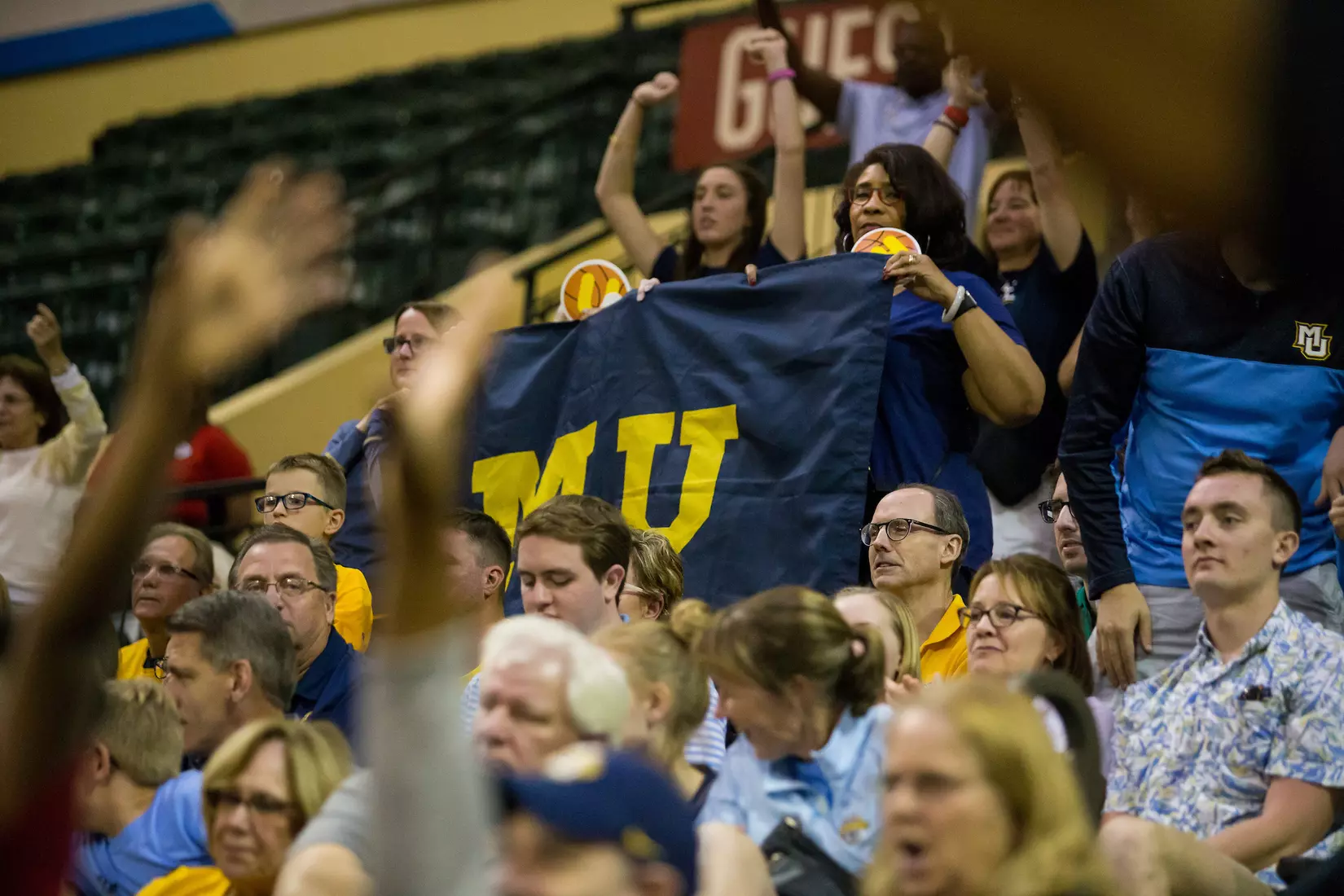 Marquette Golden Eagles during a basketball game against the Davidson Wildcats on Thursday, November 28, 2019 at the Orlando Invitational at the ESPN Wide World of Sports in Orlando, FL.