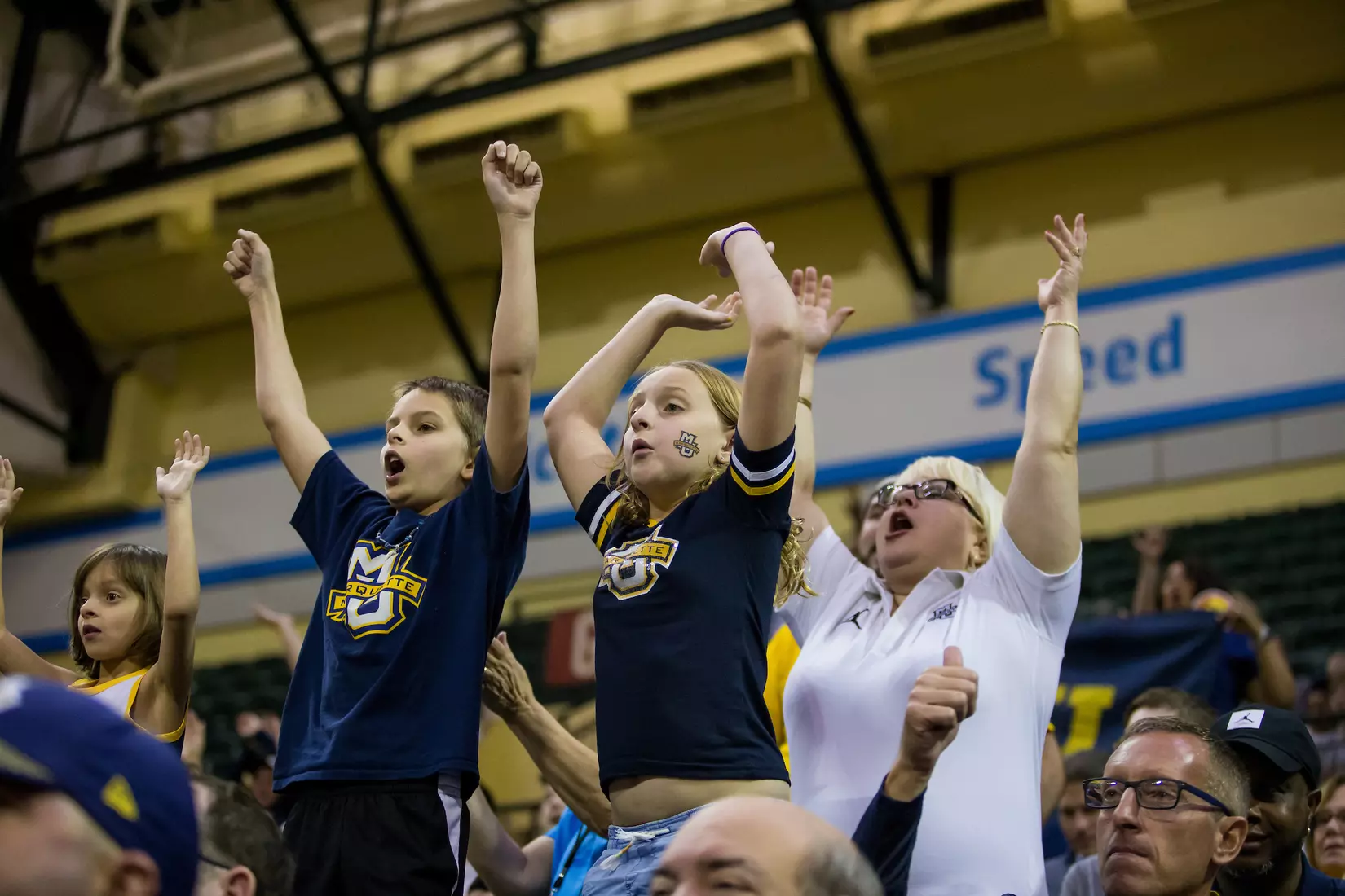 Marquette Golden Eagles during a basketball game against the Davidson Wildcats on Thursday, November 28, 2019 at the Orlando Invitational at the ESPN Wide World of Sports in Orlando, FL.