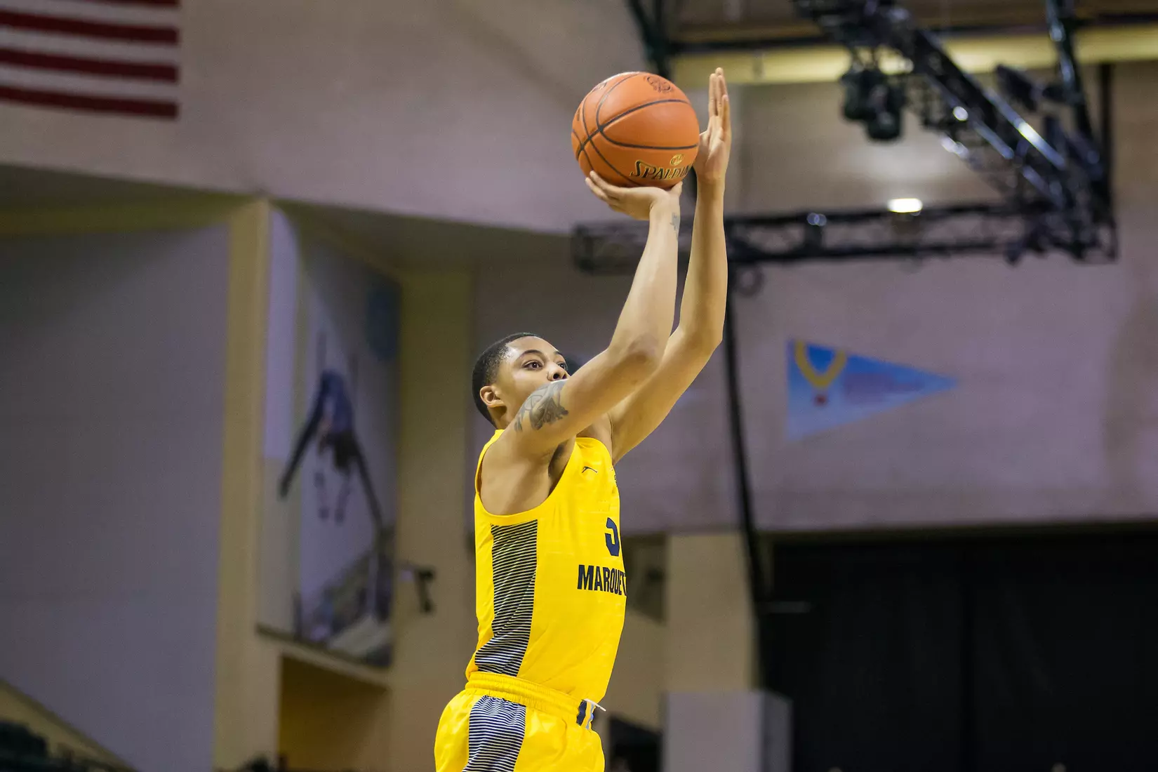 Marquette Golden Eagles during a basketball game against the Davidson Wildcats on Thursday, November 28, 2019 at the Orlando Invitational at the ESPN Wide World of Sports in Orlando, FL.