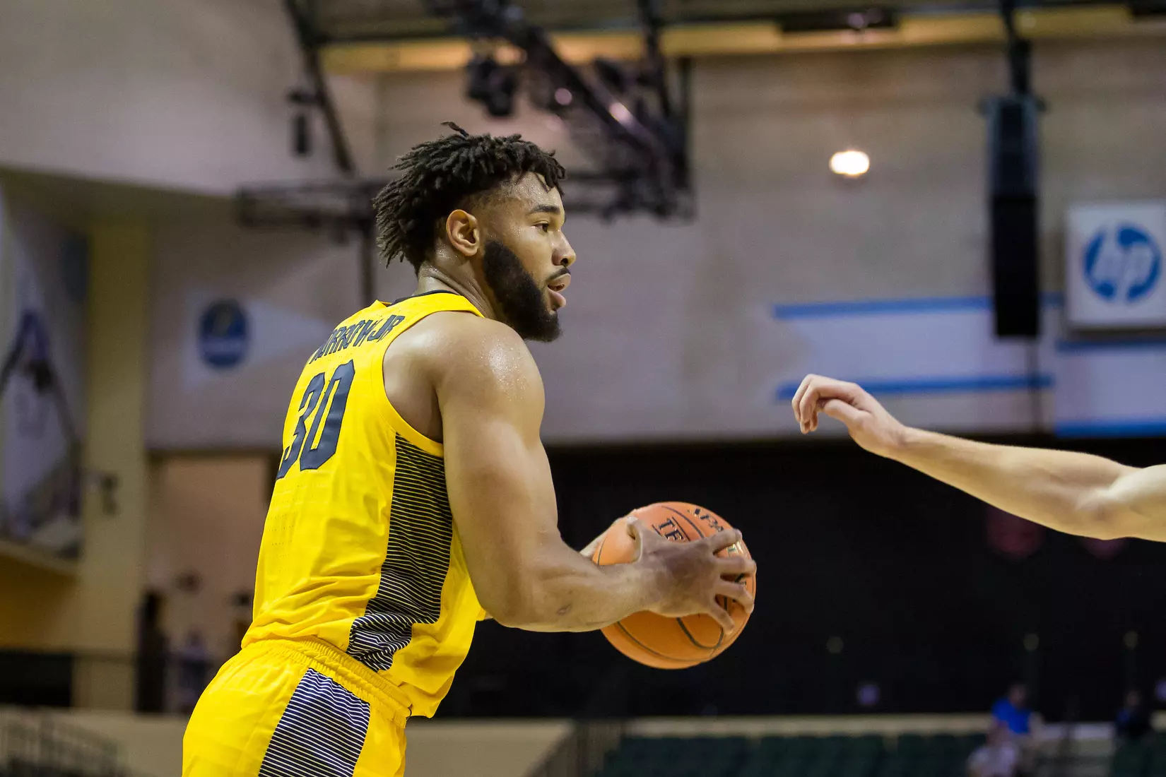 Marquette Golden Eagles during a basketball game against the Davidson Wildcats on Thursday, November 28, 2019 at the Orlando Invitational at the ESPN Wide World of Sports in Orlando, FL.