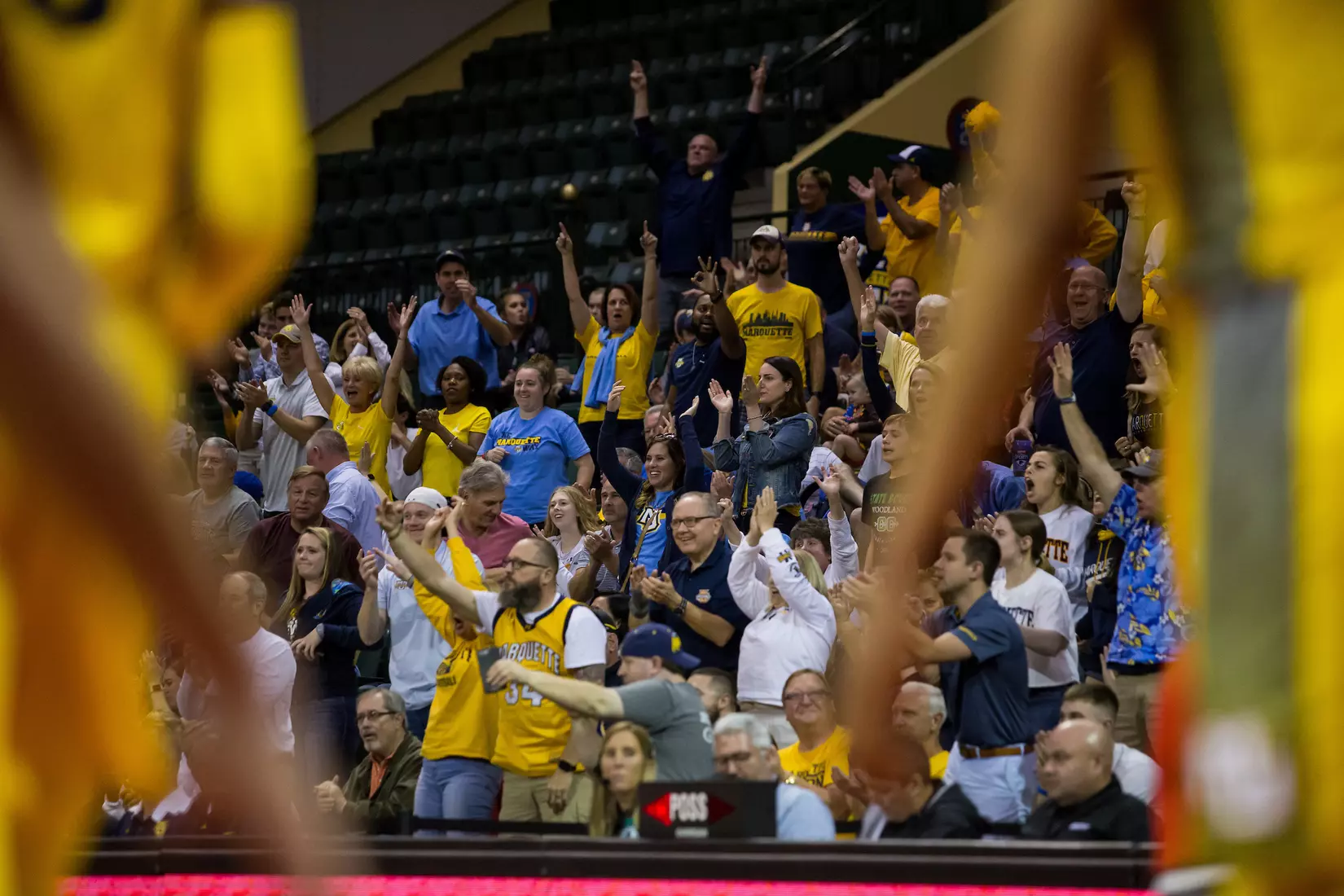 Marquette Golden Eagles during a basketball game against the Davidson Wildcats on Thursday, November 28, 2019 at the Orlando Invitational at the ESPN Wide World of Sports in Orlando, FL.