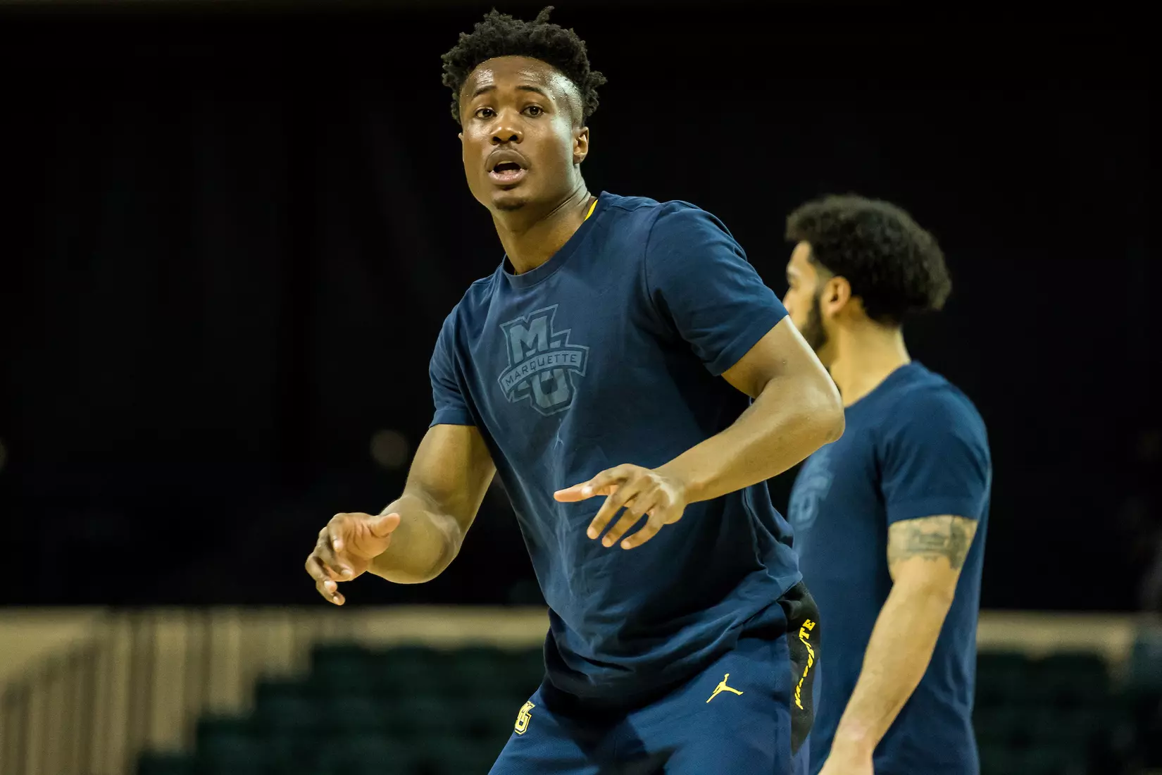 Marquette Golden Eagles during a basketball game against the Davidson Wildcats on Thursday, November 28, 2019 at the Orlando Invitational at the ESPN Wide World of Sports in Orlando, FL.