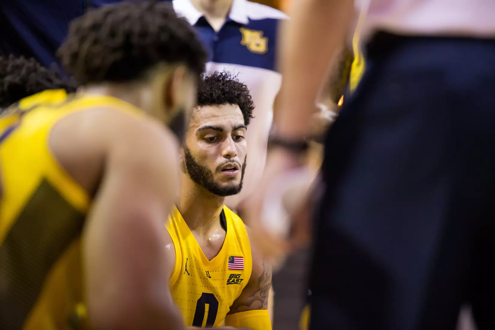 Marquette Golden Eagles during a basketball game against the Davidson Wildcats on Thursday, November 28, 2019 at the Orlando Invitational at the ESPN Wide World of Sports in Orlando, FL.