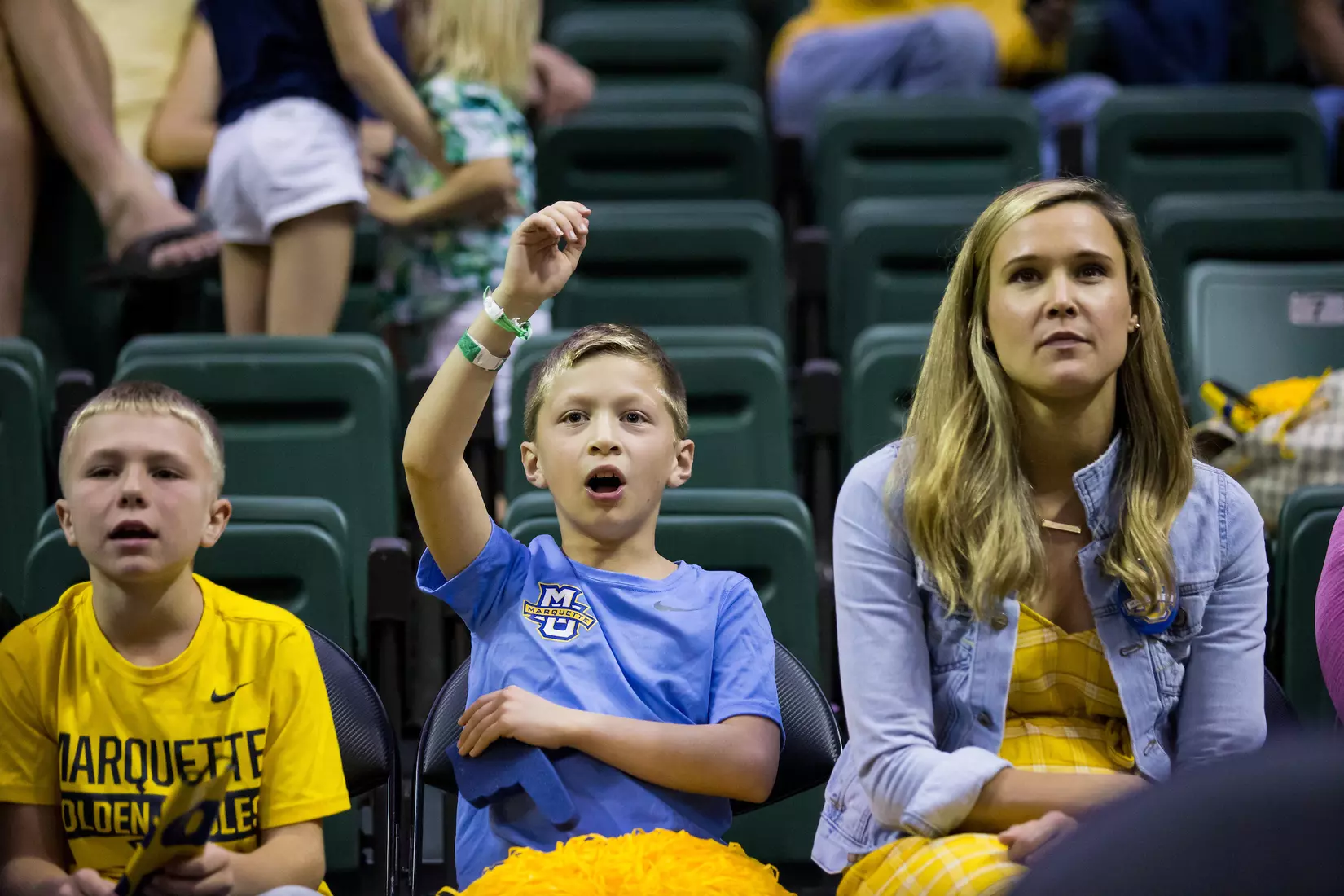 Marquette Golden Eagles during a basketball game against the Davidson Wildcats on Thursday, November 28, 2019 at the Orlando Invitational at the ESPN Wide World of Sports in Orlando, FL.