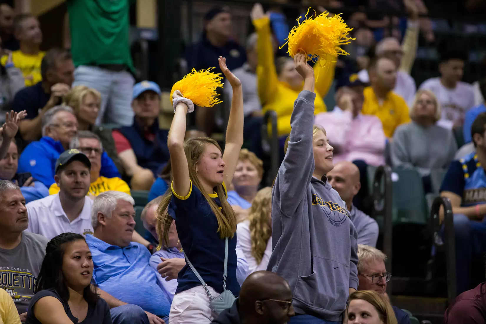 Marquette Golden Eagles during a basketball game against the Davidson Wildcats on Thursday, November 28, 2019 at the Orlando Invitational at the ESPN Wide World of Sports in Orlando, FL.
