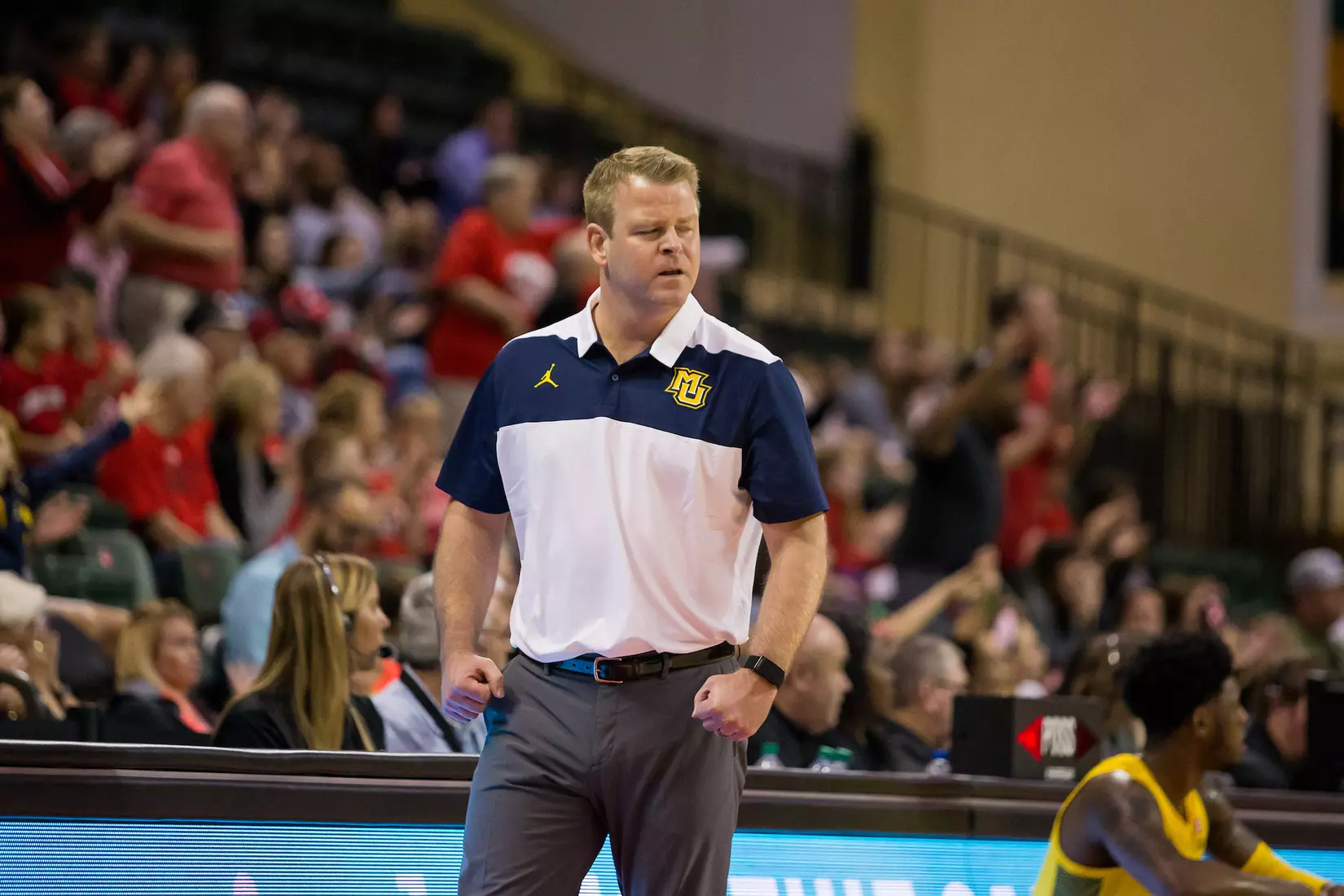 Marquette Golden Eagles during a basketball game against the Davidson Wildcats on Thursday, November 28, 2019 at the Orlando Invitational at the ESPN Wide World of Sports in Orlando, FL.