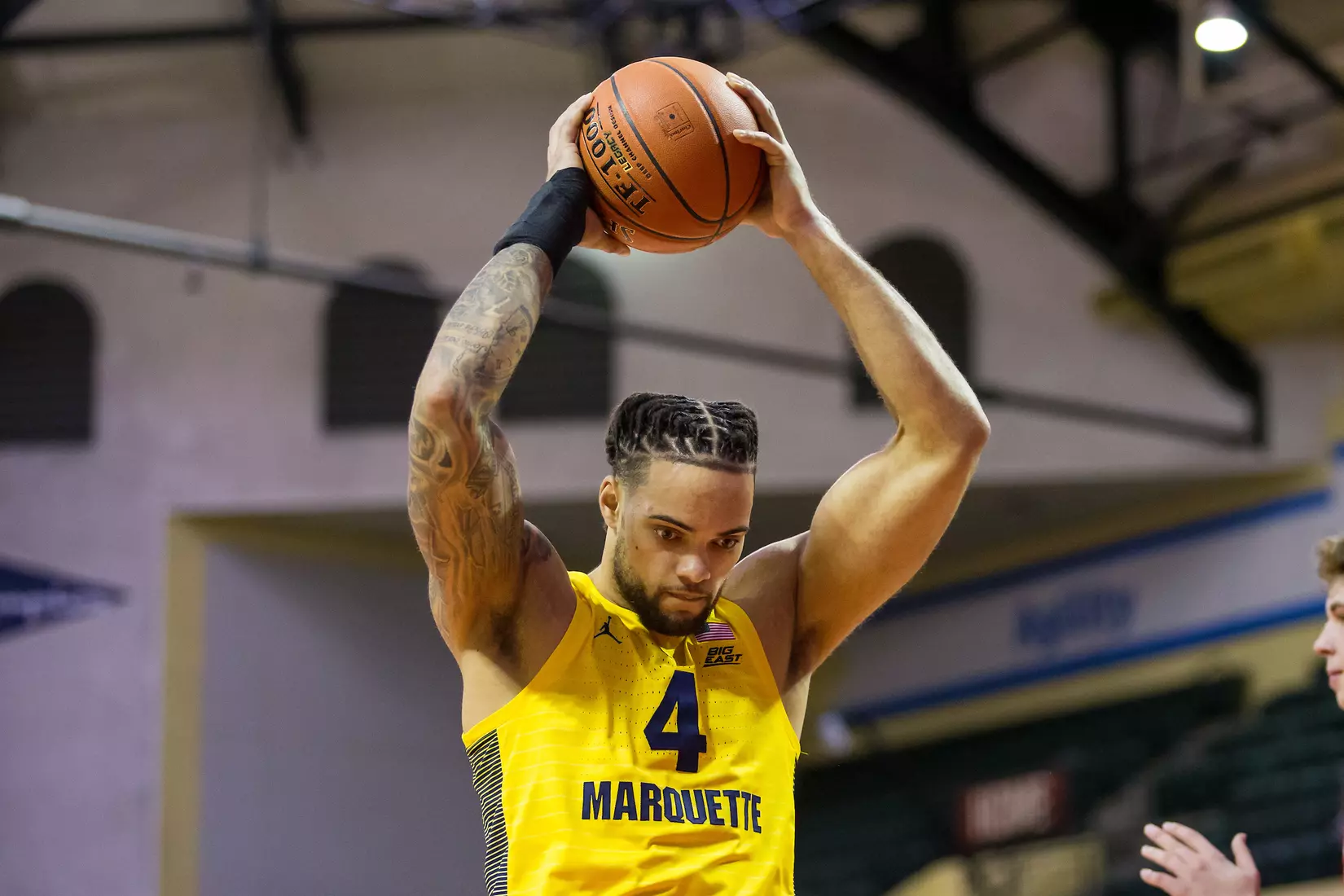 Marquette Golden Eagles during a basketball game against the Davidson Wildcats on Thursday, November 28, 2019 at the Orlando Invitational at the ESPN Wide World of Sports in Orlando, FL.