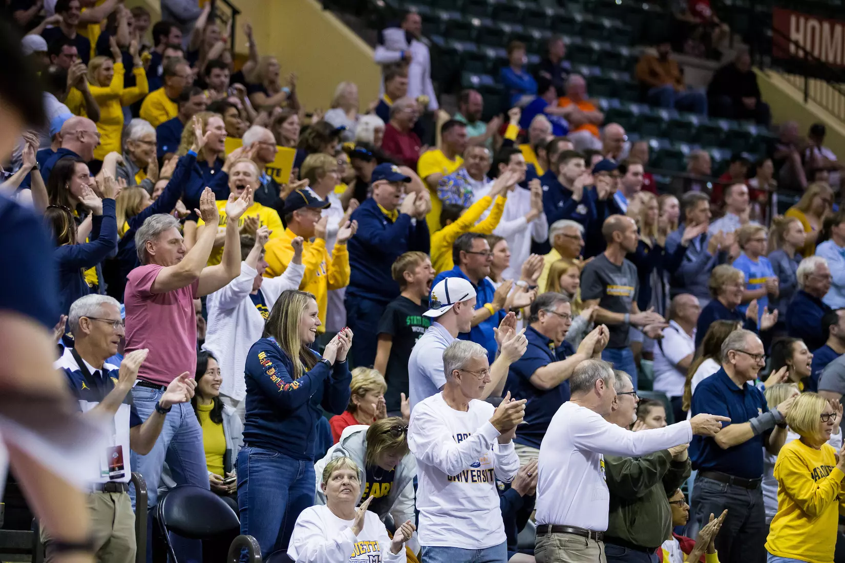 Marquette Golden Eagles during a basketball game against the Davidson Wildcats on Thursday, November 28, 2019 at the Orlando Invitational at the ESPN Wide World of Sports in Orlando, FL.