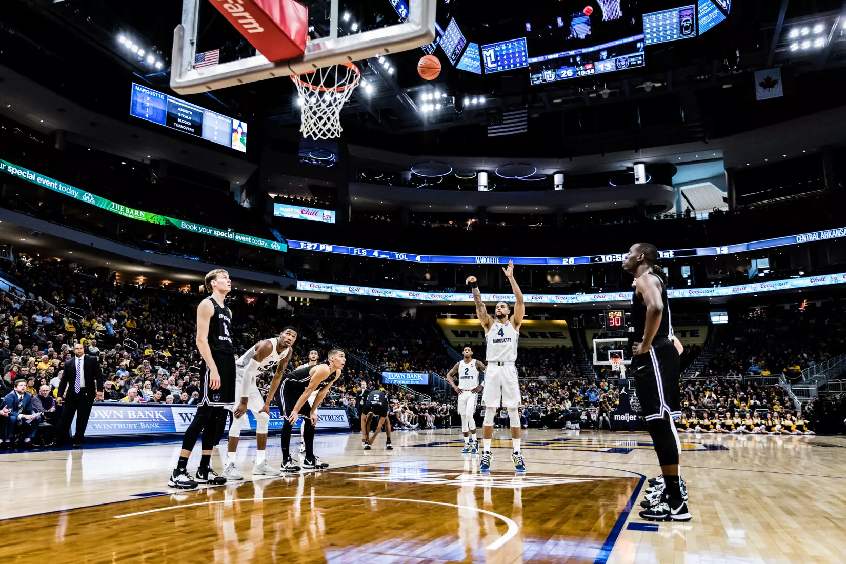 Marquette vs. Central Arkansas