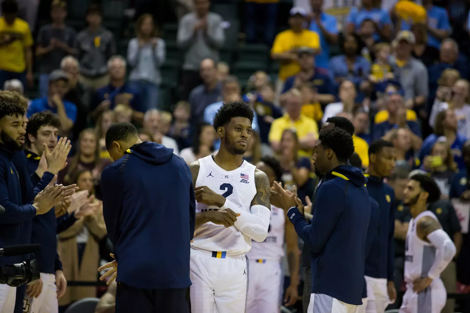 A basketball game between the Marquette Golden Eagles and the USC Trojans on Friday, November 29, 2019 at the Orlando Invitational at the ESPN Wide World of Sports in Orlando, FL.