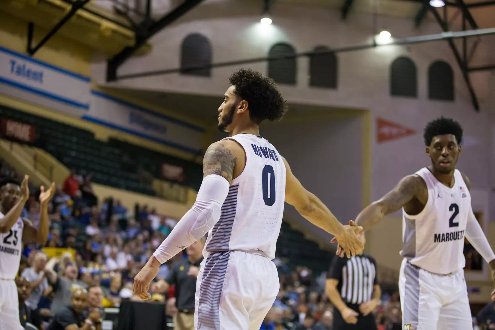 A basketball game between the Marquette Golden Eagles and the USC Trojans on Friday, November 29, 2019 at the Orlando Invitational at the ESPN Wide World of Sports in Orlando, FL.