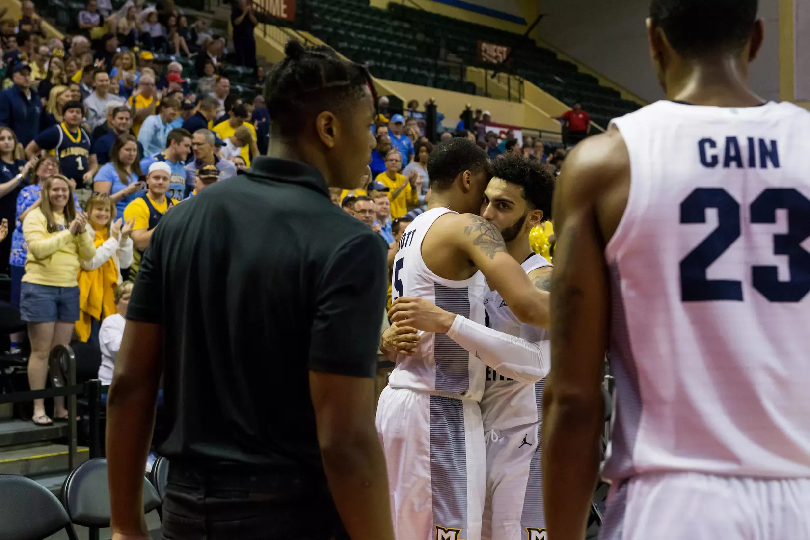 A basketball game between the Marquette Golden Eagles and the USC Trojans on Friday, November 29, 2019 at the Orlando Invitational at the ESPN Wide World of Sports in Orlando, FL.