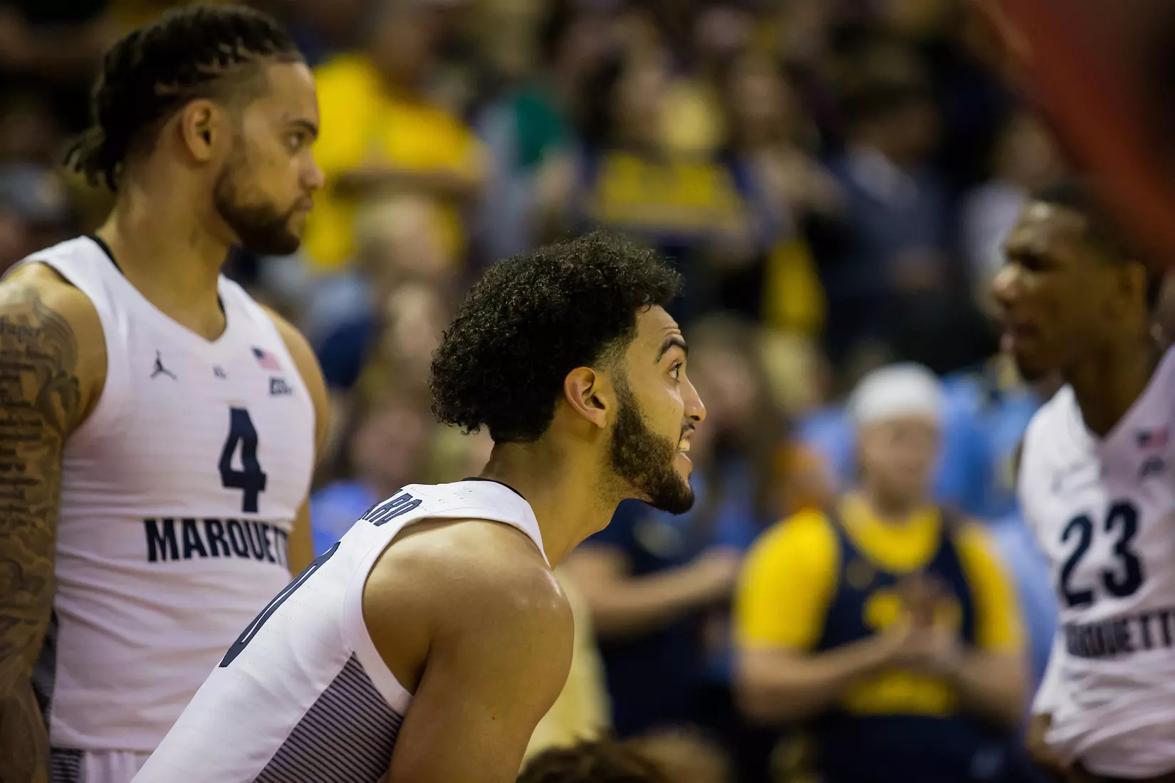 A basketball game between the Marquette Golden Eagles and the USC Trojans on Friday, November 29, 2019 at the Orlando Invitational at the ESPN Wide World of Sports in Orlando, FL.