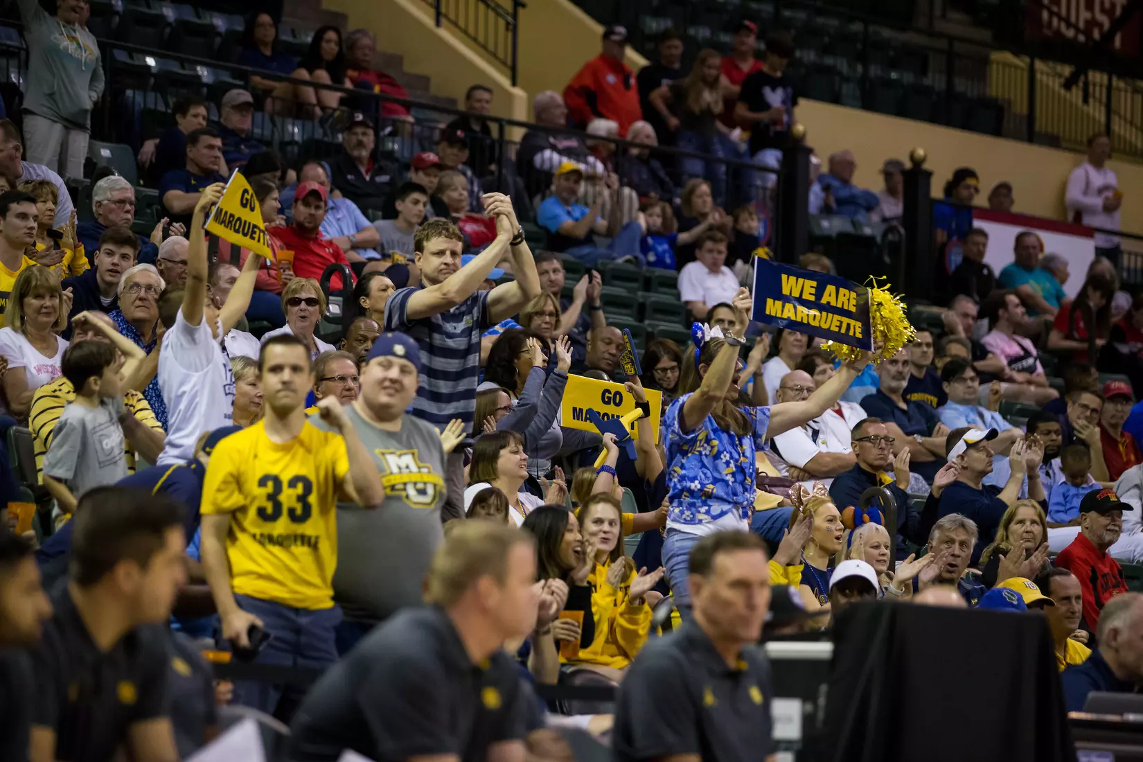 A basketball game between the Marquette Golden Eagles and the USC Trojans on Friday, November 29, 2019 at the Orlando Invitational at the ESPN Wide World of Sports in Orlando, FL.