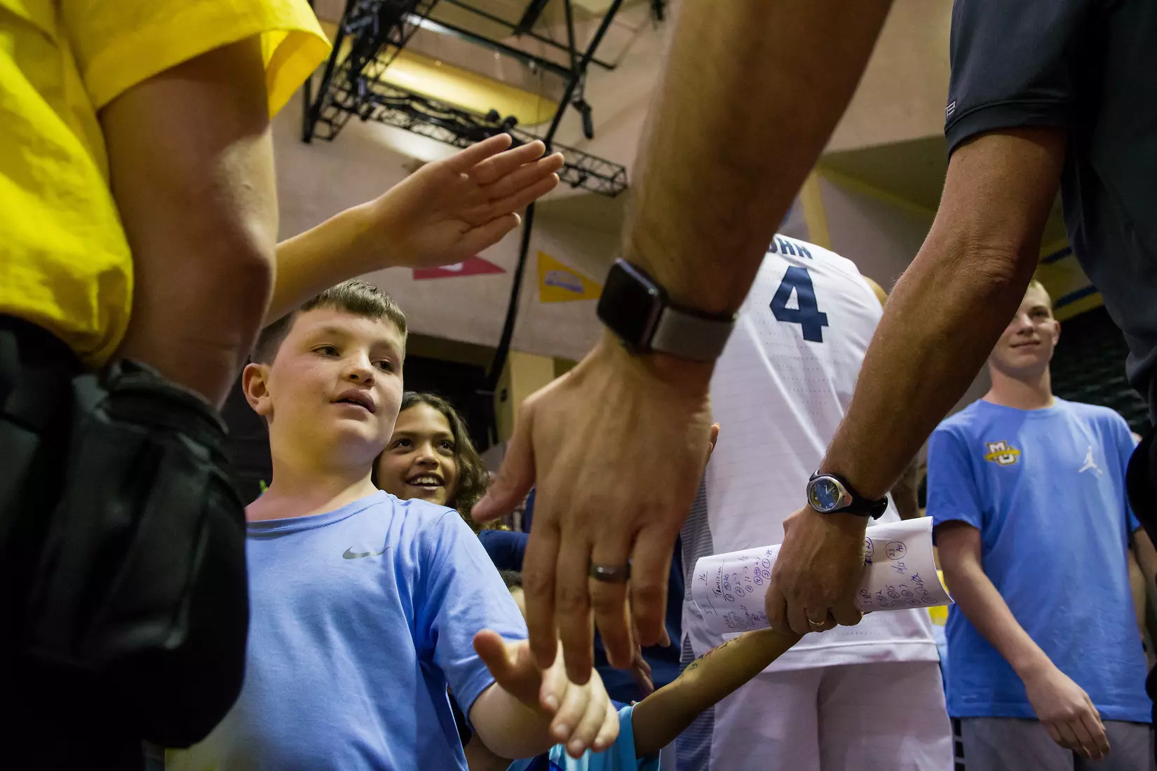 A basketball game between the Marquette Golden Eagles and the USC Trojans on Friday, November 29, 2019 at the Orlando Invitational at the ESPN Wide World of Sports in Orlando, FL.