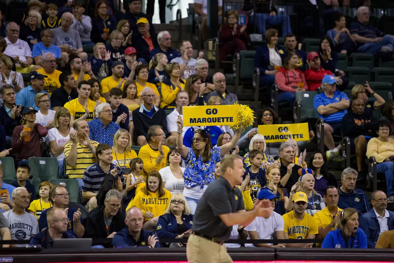 A basketball game between the Marquette Golden Eagles and the USC Trojans on Friday, November 29, 2019 at the Orlando Invitational at the ESPN Wide World of Sports in Orlando, FL.