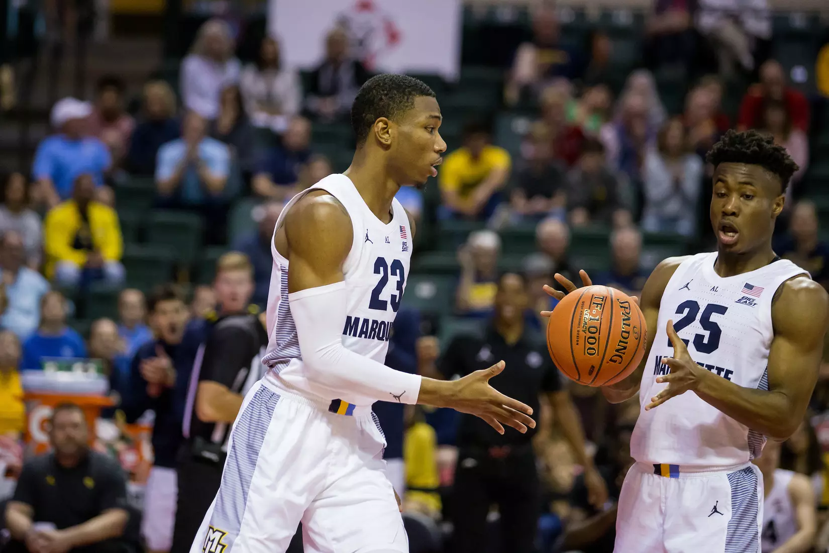 A basketball game between the Marquette Golden Eagles and the USC Trojans on Friday, November 29, 2019 at the Orlando Invitational at the ESPN Wide World of Sports in Orlando, FL.