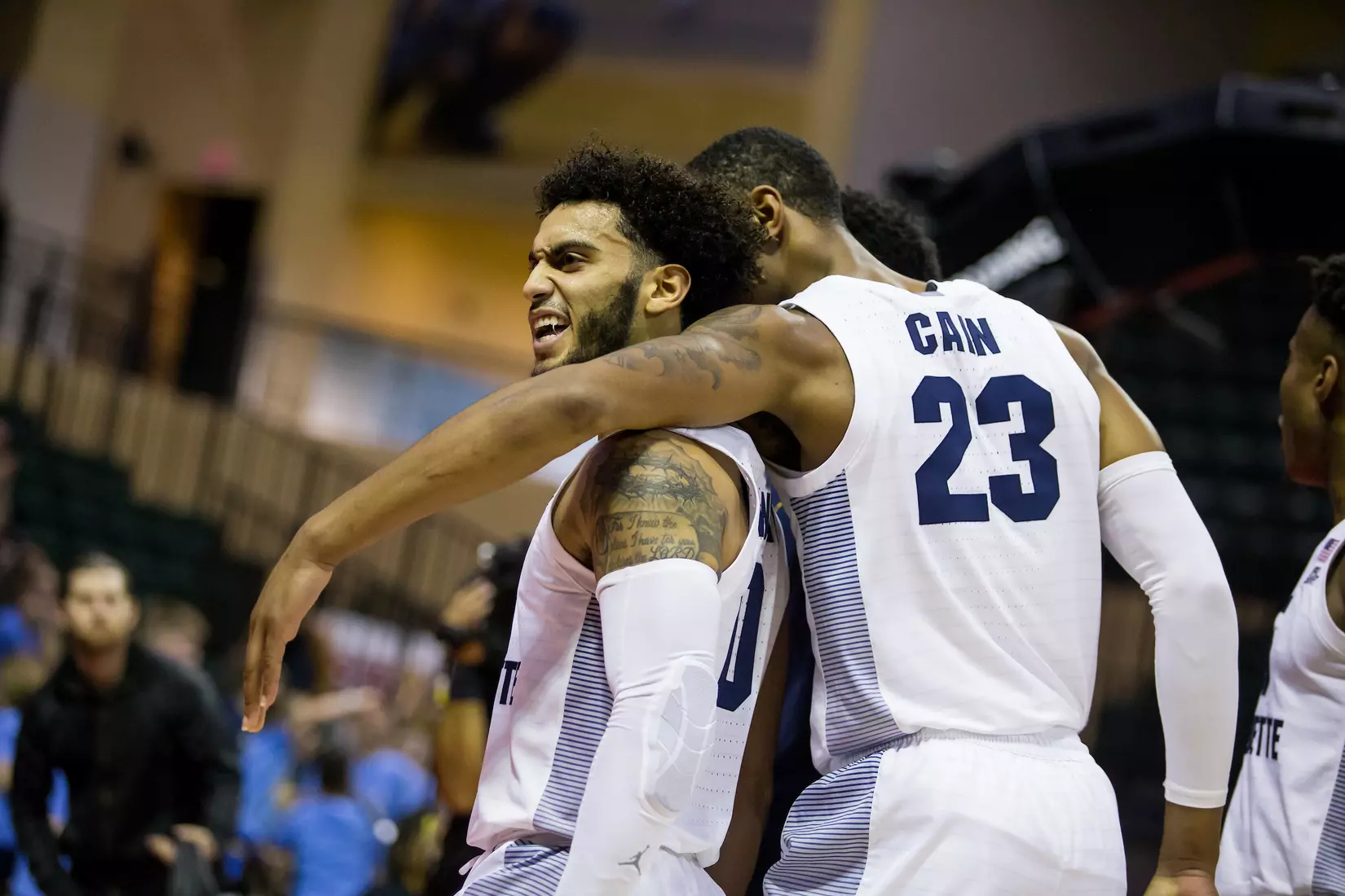 A basketball game between the Marquette Golden Eagles and the USC Trojans on Friday, November 29, 2019 at the Orlando Invitational at the ESPN Wide World of Sports in Orlando, FL.