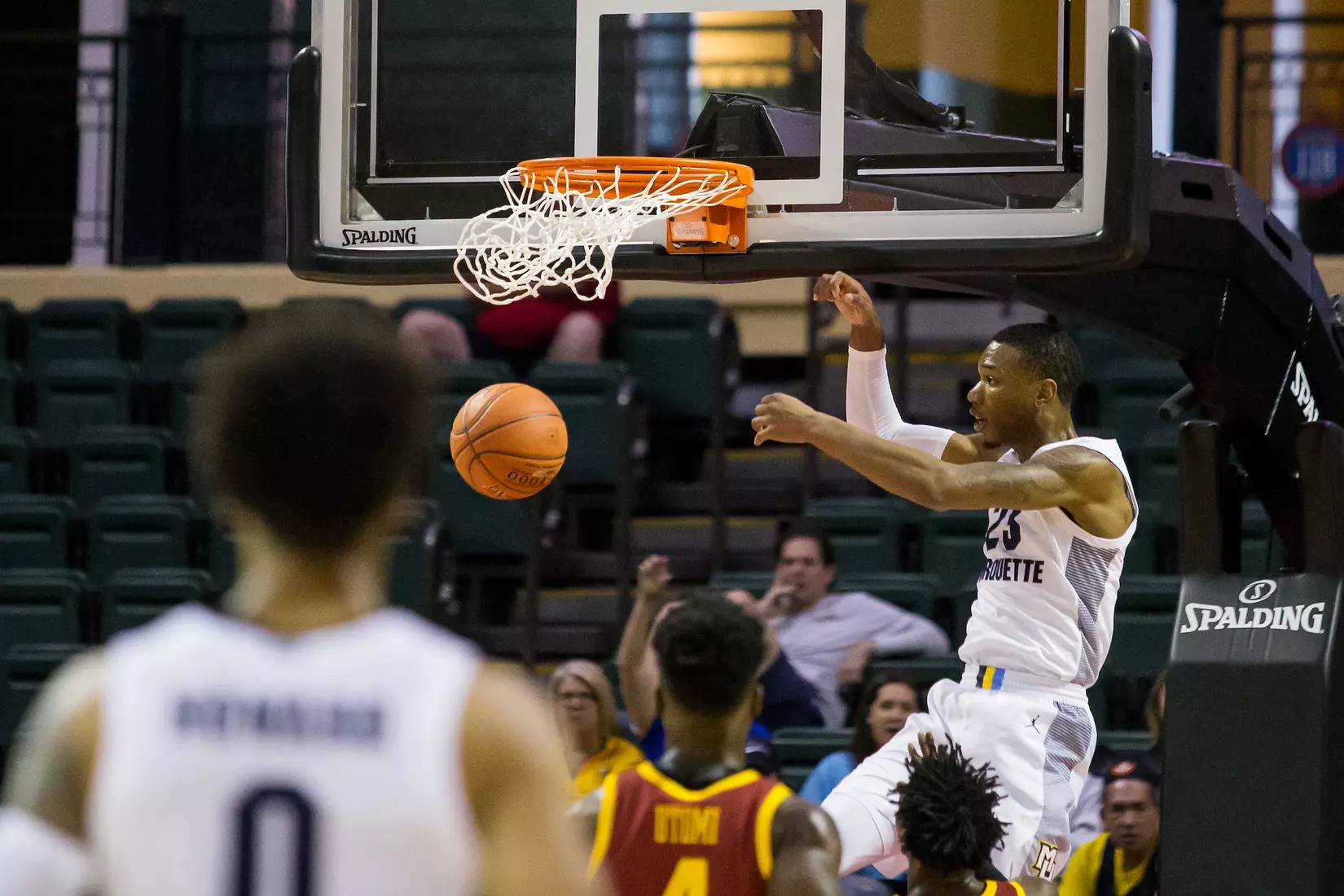 A basketball game between the Marquette Golden Eagles and the USC Trojans on Friday, November 29, 2019 at the Orlando Invitational at the ESPN Wide World of Sports in Orlando, FL.