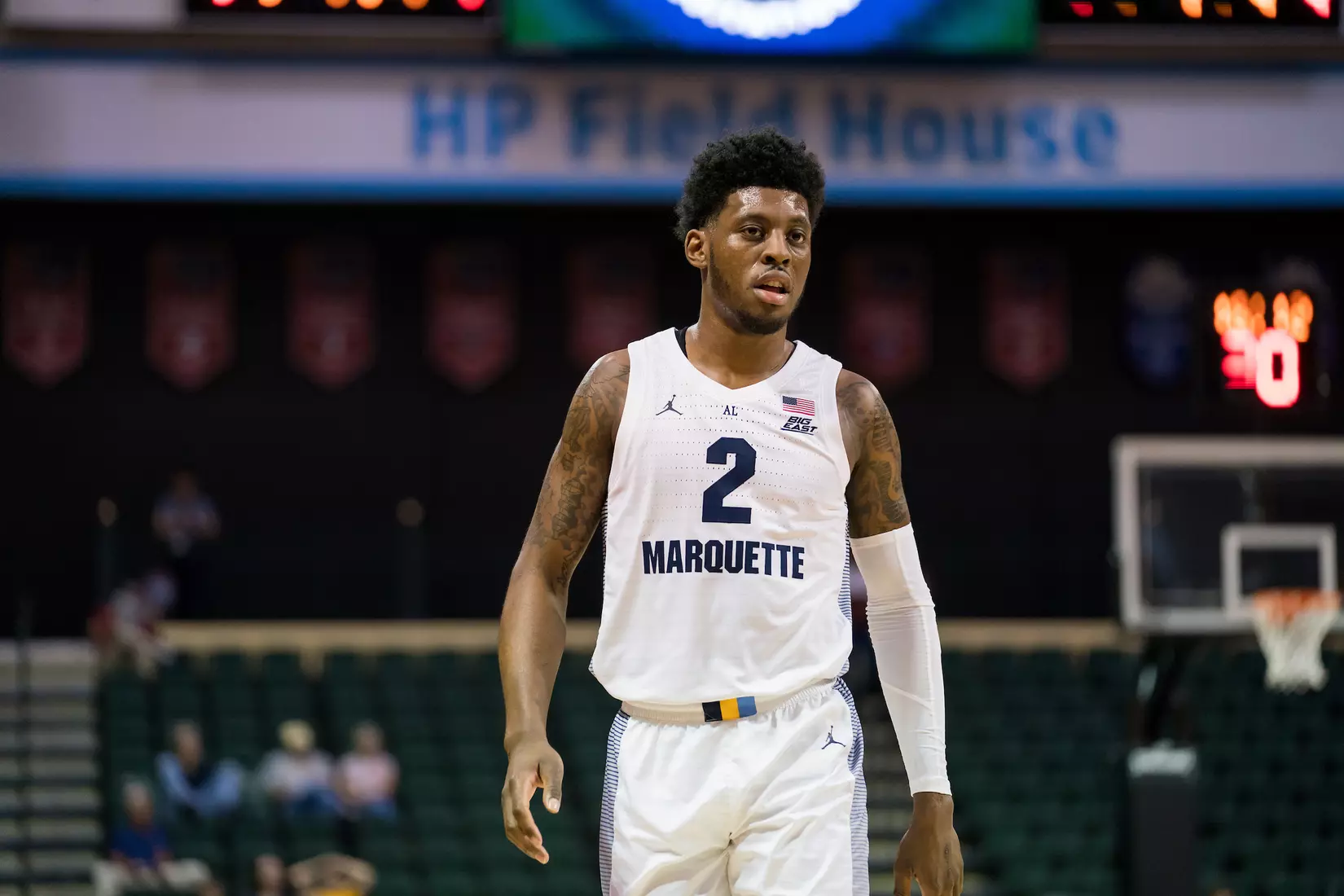 A basketball game between the Marquette Golden Eagles and the USC Trojans on Friday, November 29, 2019 at the Orlando Invitational at the ESPN Wide World of Sports in Orlando, FL.