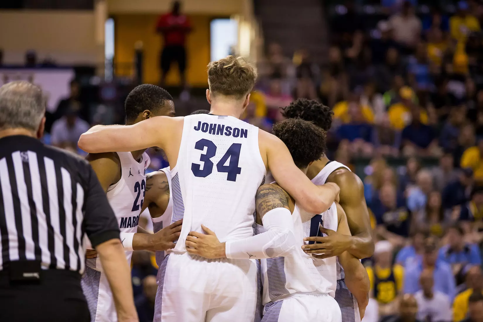 A basketball game between the Marquette Golden Eagles and the USC Trojans on Friday, November 29, 2019 at the Orlando Invitational at the ESPN Wide World of Sports in Orlando, FL.