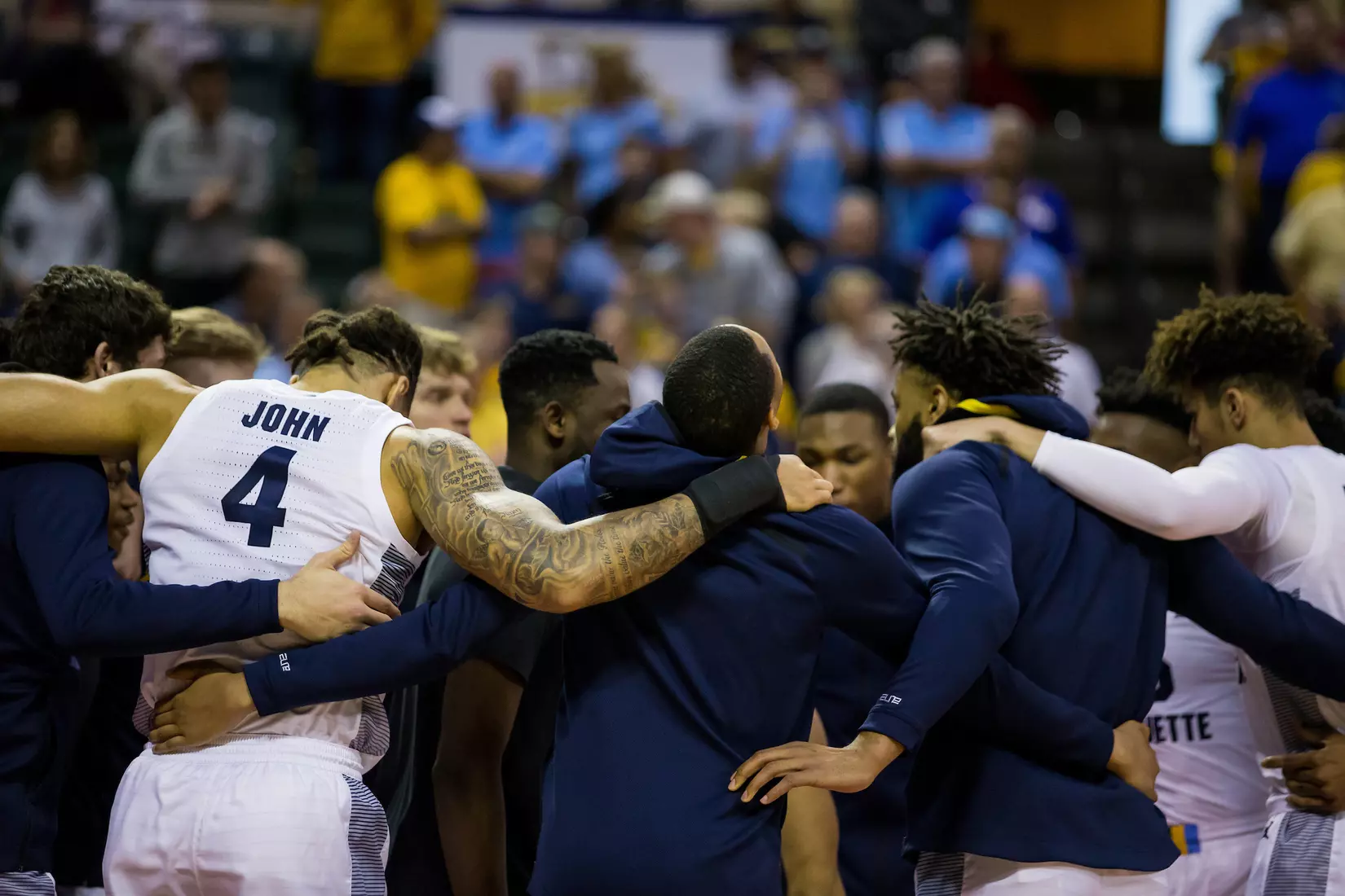 A basketball game between the Marquette Golden Eagles and the USC Trojans on Friday, November 29, 2019 at the Orlando Invitational at the ESPN Wide World of Sports in Orlando, FL.