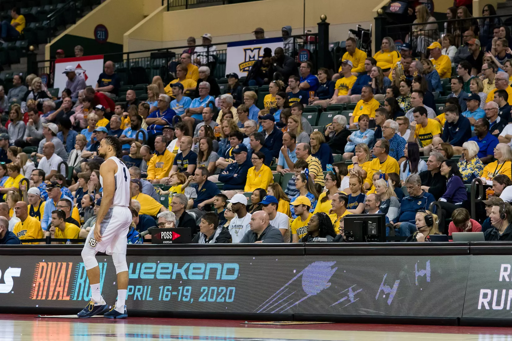 A basketball game between the Marquette Golden Eagles and the USC Trojans on Friday, November 29, 2019 at the Orlando Invitational at the ESPN Wide World of Sports in Orlando, FL.