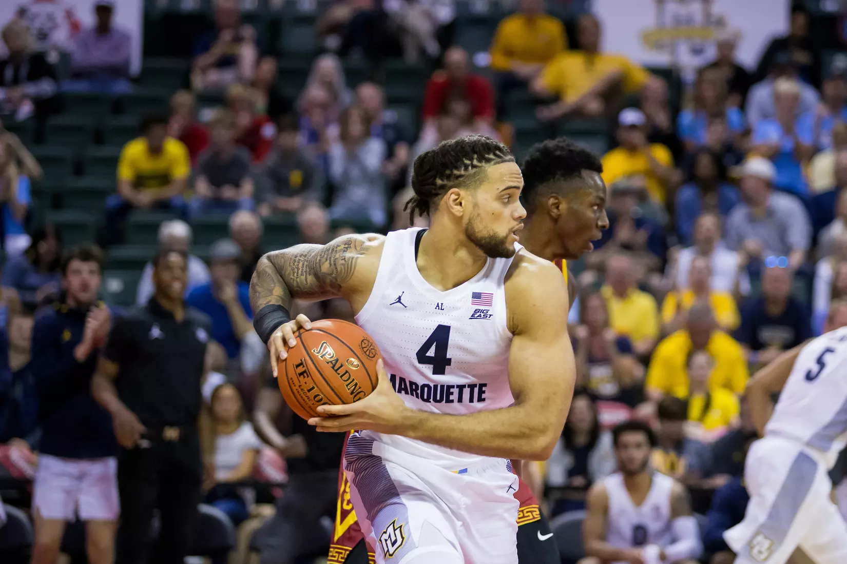 A basketball game between the Marquette Golden Eagles and the USC Trojans on Friday, November 29, 2019 at the Orlando Invitational at the ESPN Wide World of Sports in Orlando, FL.