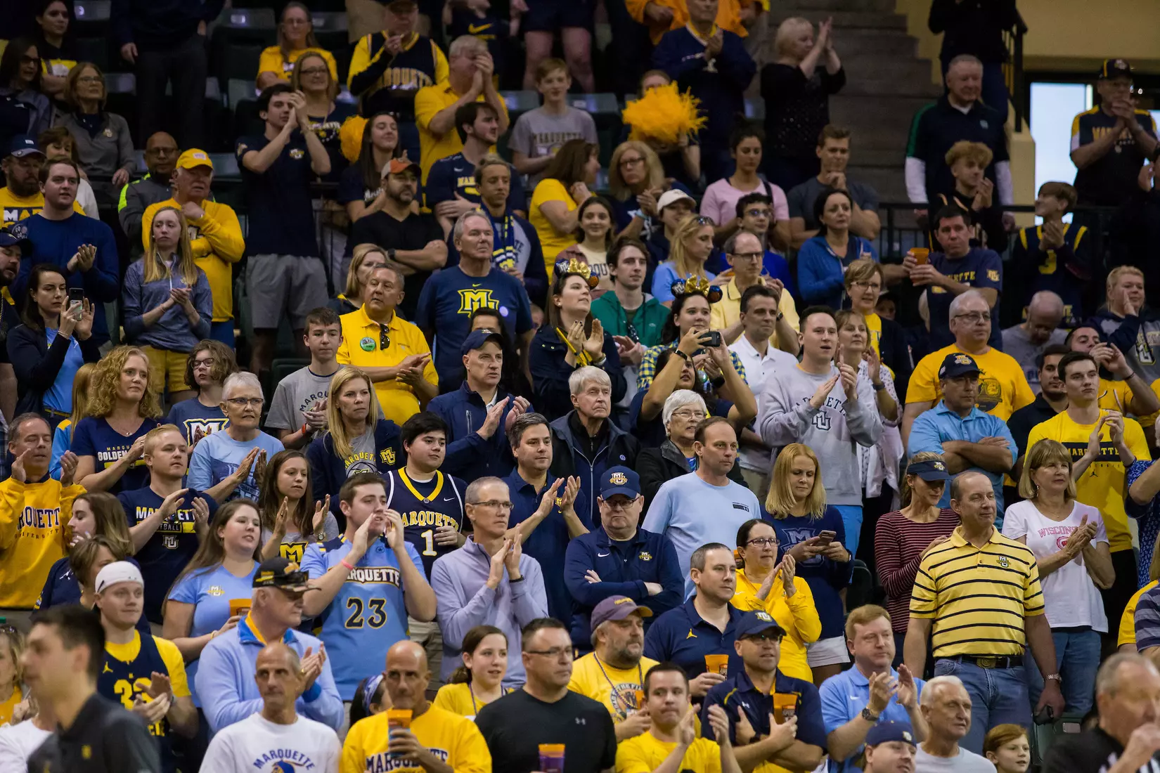 A basketball game between the Marquette Golden Eagles and the USC Trojans on Friday, November 29, 2019 at the Orlando Invitational at the ESPN Wide World of Sports in Orlando, FL.
