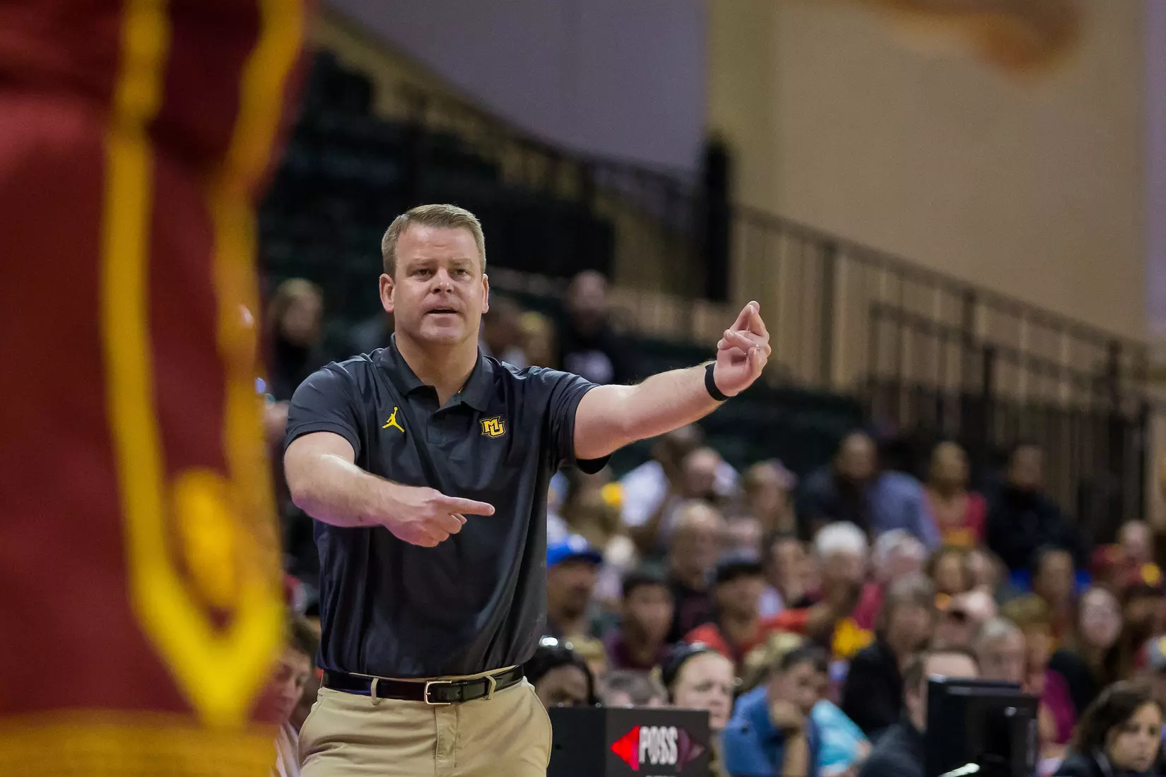 A basketball game between the Marquette Golden Eagles and the USC Trojans on Friday, November 29, 2019 at the Orlando Invitational at the ESPN Wide World of Sports in Orlando, FL.