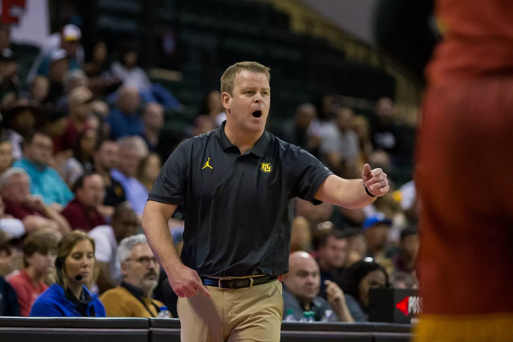 A basketball game between the Marquette Golden Eagles and the USC Trojans on Friday, November 29, 2019 at the Orlando Invitational at the ESPN Wide World of Sports in Orlando, FL.