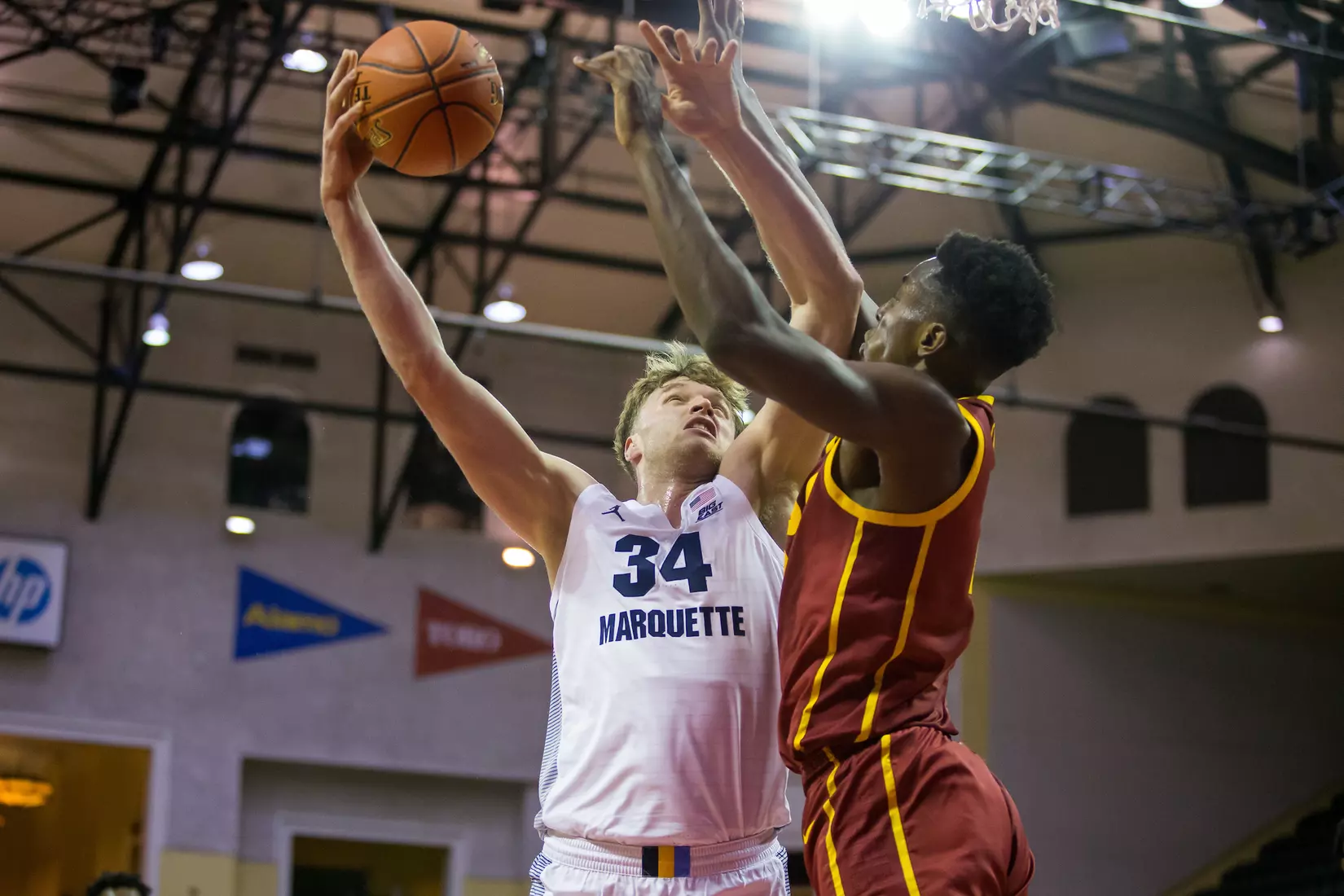 A basketball game between the Marquette Golden Eagles and the USC Trojans on Friday, November 29, 2019 at the Orlando Invitational at the ESPN Wide World of Sports in Orlando, FL.