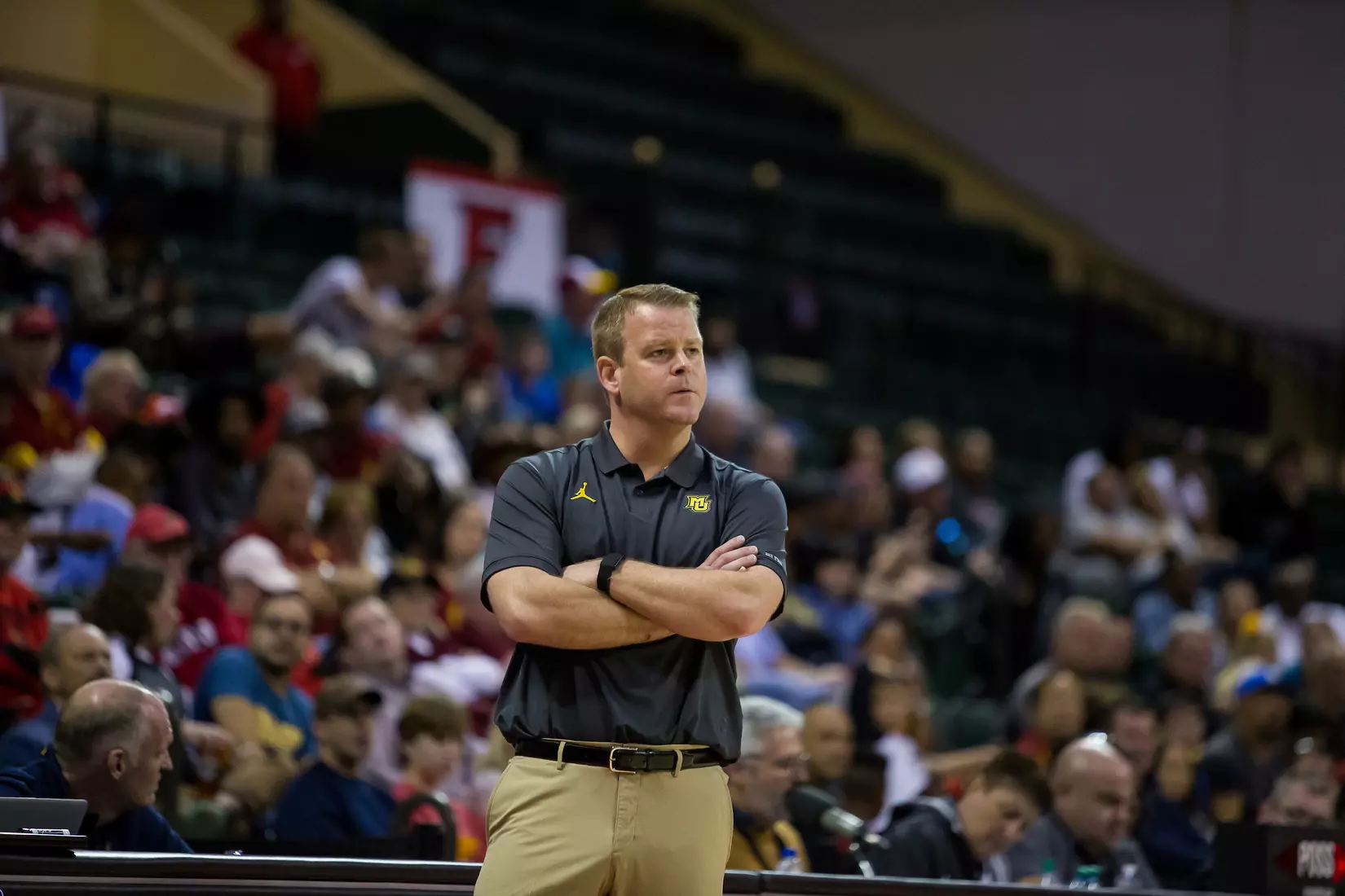 A basketball game between the Marquette Golden Eagles and the USC Trojans on Friday, November 29, 2019 at the Orlando Invitational at the ESPN Wide World of Sports in Orlando, FL.