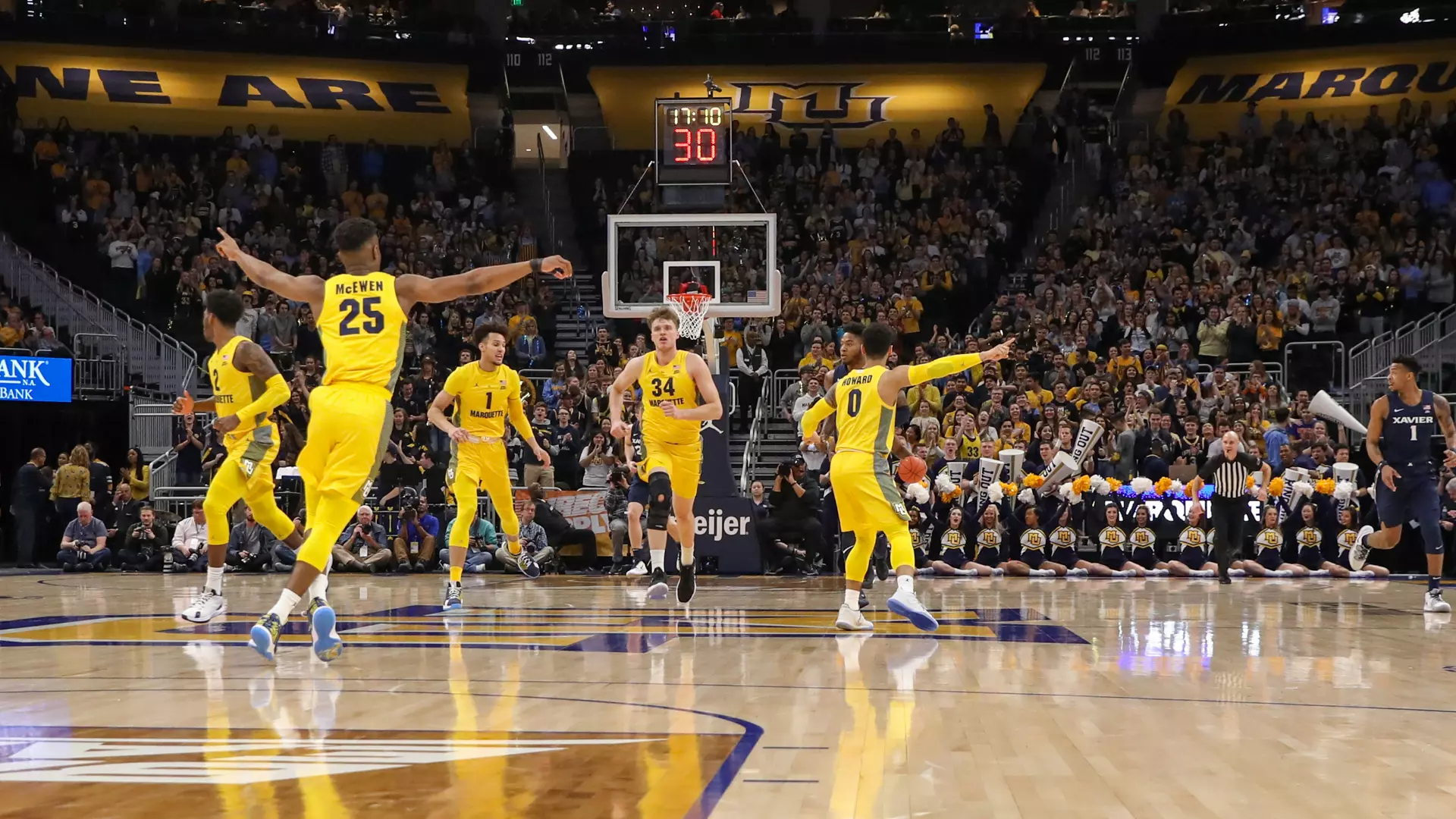 Marquette Basketball vs. Xavier