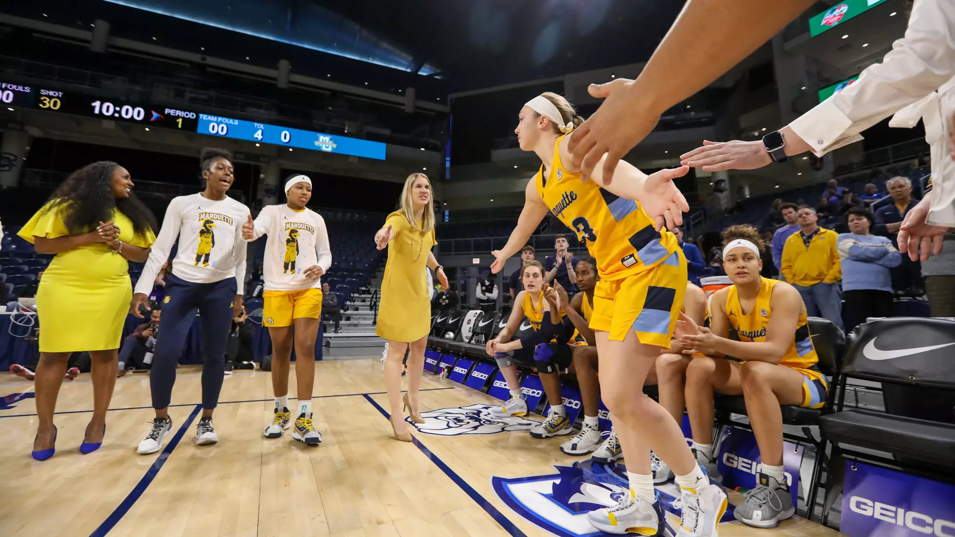 Marquette Women’s Basketball vs. Villanova in the 2020 BIG EAST Tournament