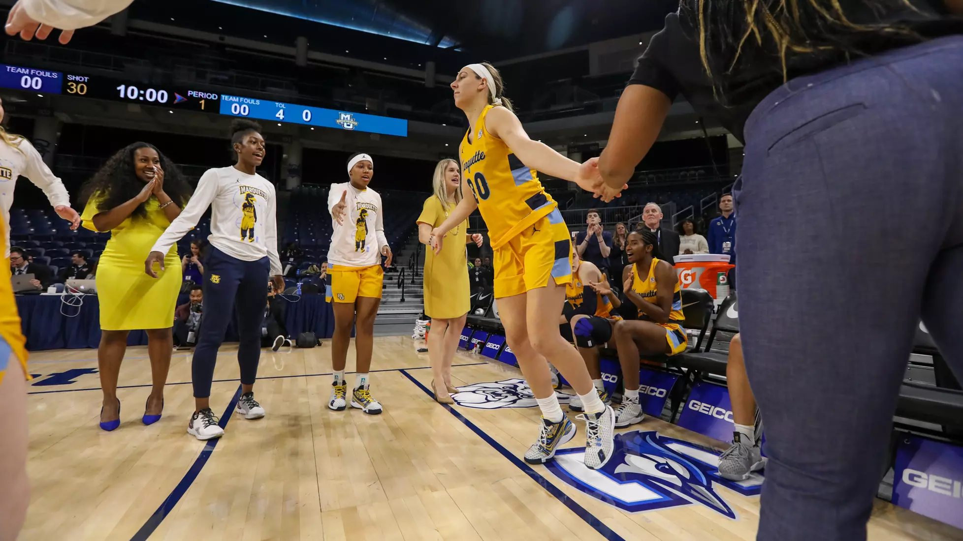 Marquette Women’s Basketball vs. Villanova in the 2020 BIG EAST Tournament