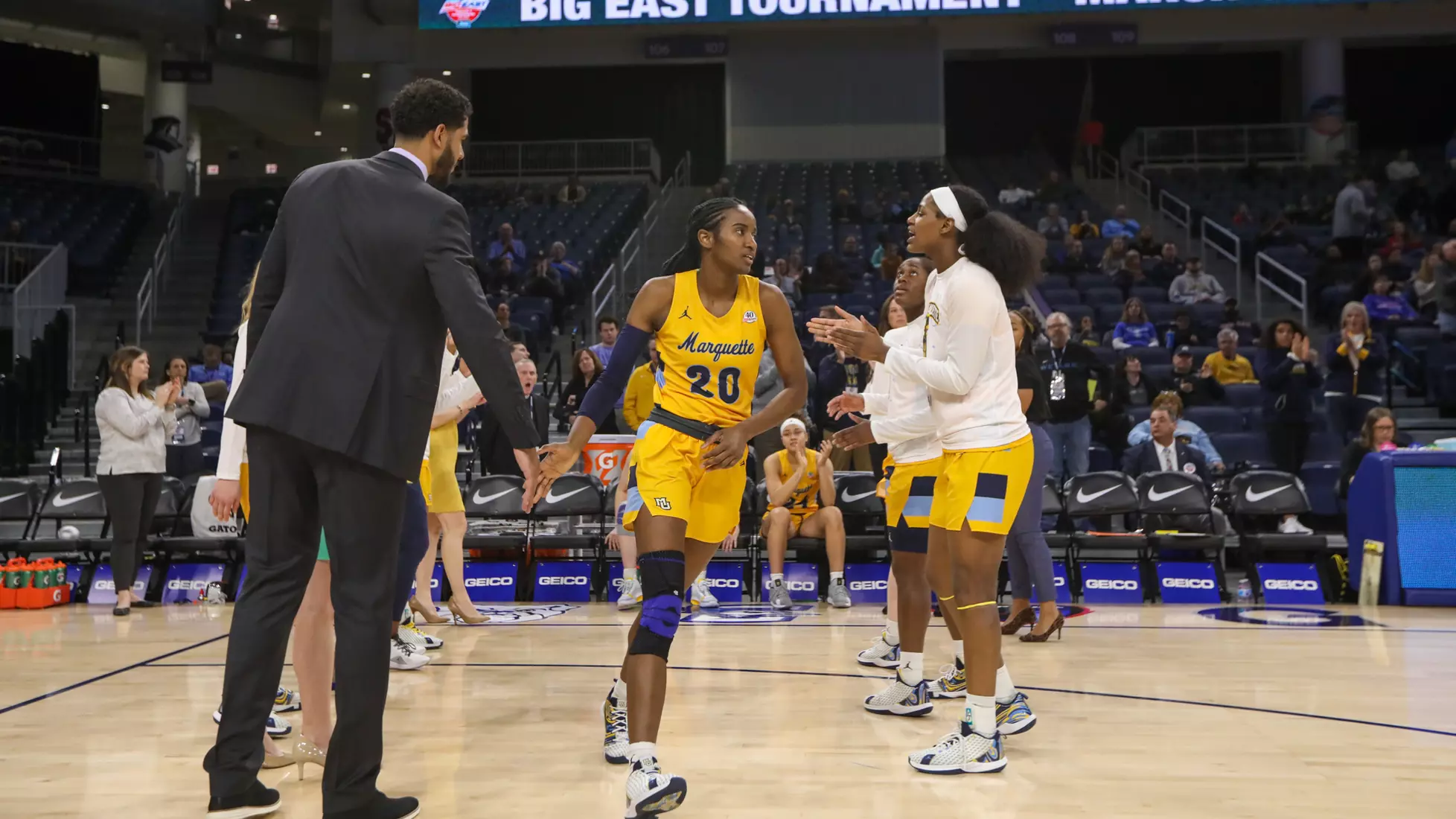 Marquette Women’s Basketball vs. Villanova in the 2020 BIG EAST Tournament
