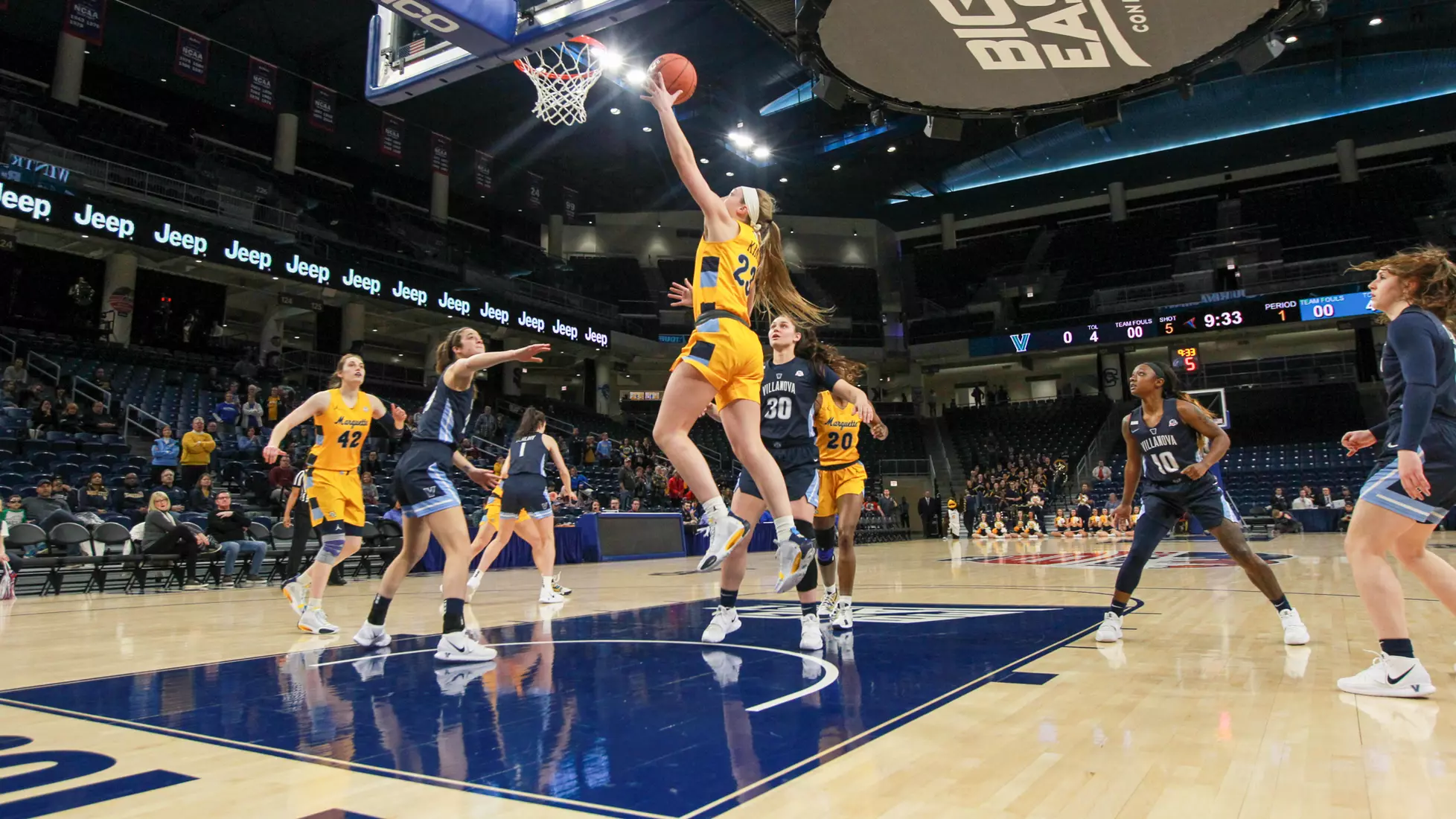 Marquette Women’s Basketball vs. Villanova in the 2020 BIG EAST Tournament
