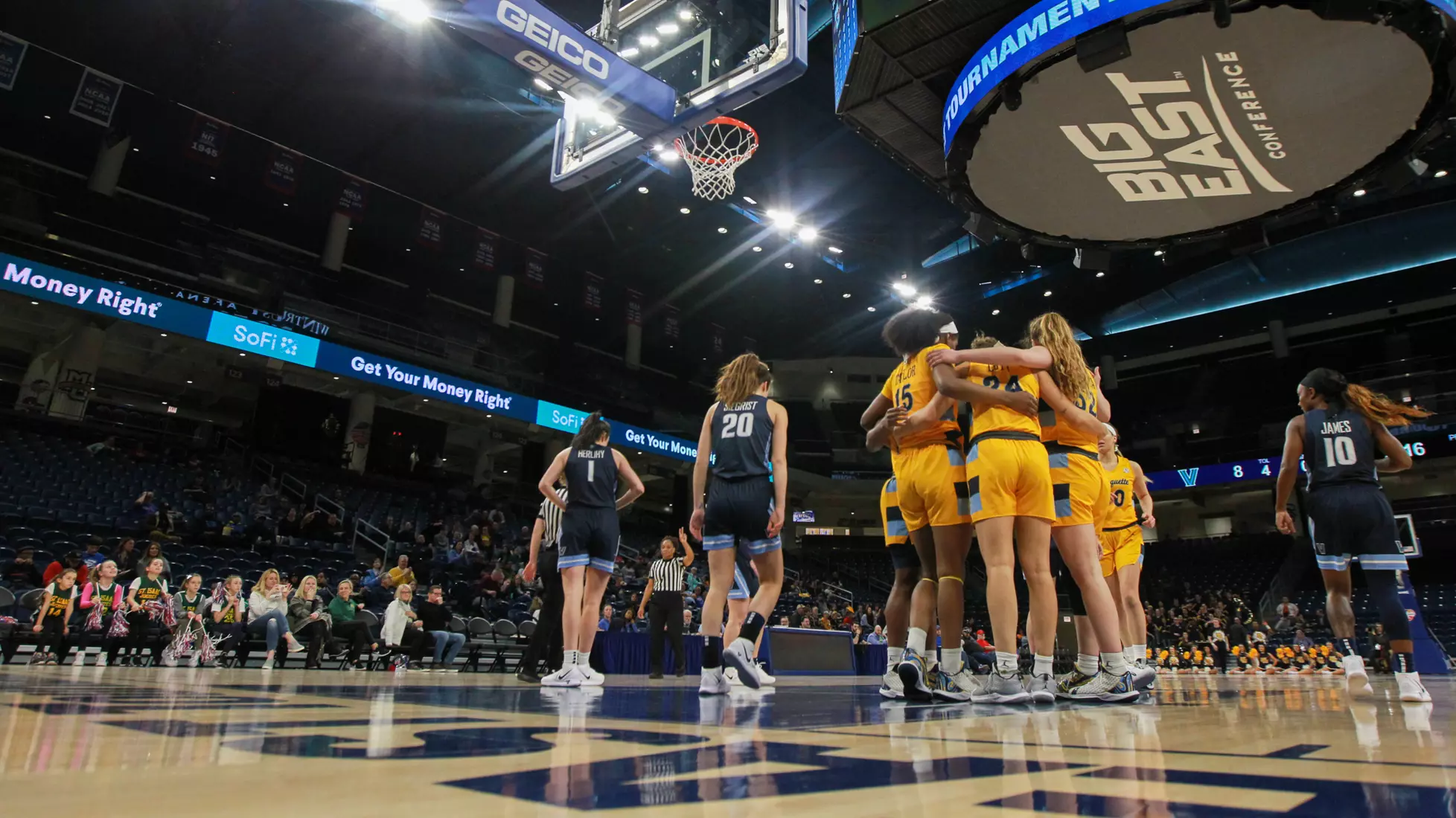 Marquette Women’s Basketball vs. Villanova in the 2020 BIG EAST Tournament