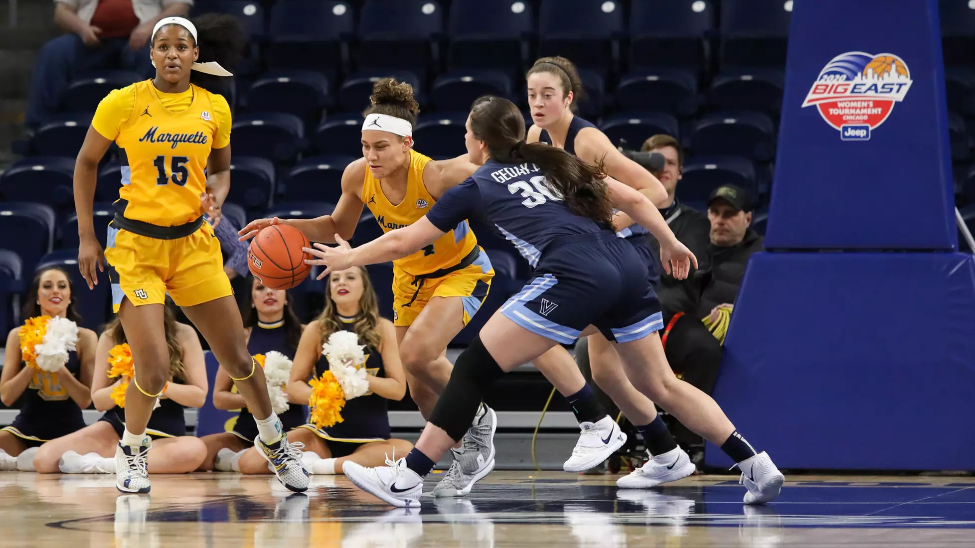 Marquette Women’s Basketball vs. Villanova in the 2020 BIG EAST Tournament