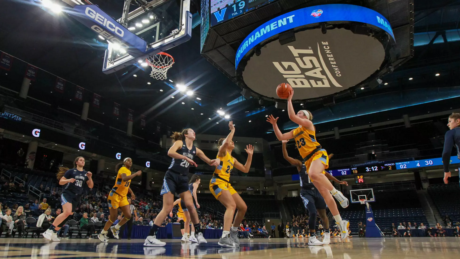 Marquette Women’s Basketball vs. Villanova in the 2020 BIG EAST Tournament