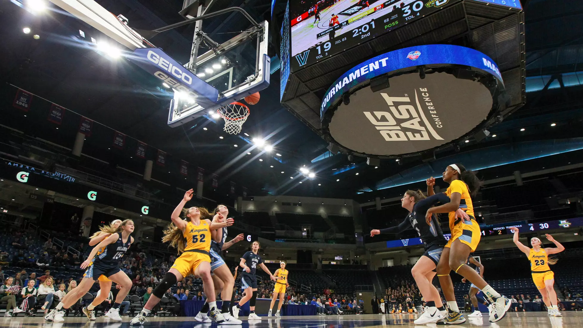 Marquette Women’s Basketball vs. Villanova in the 2020 BIG EAST Tournament