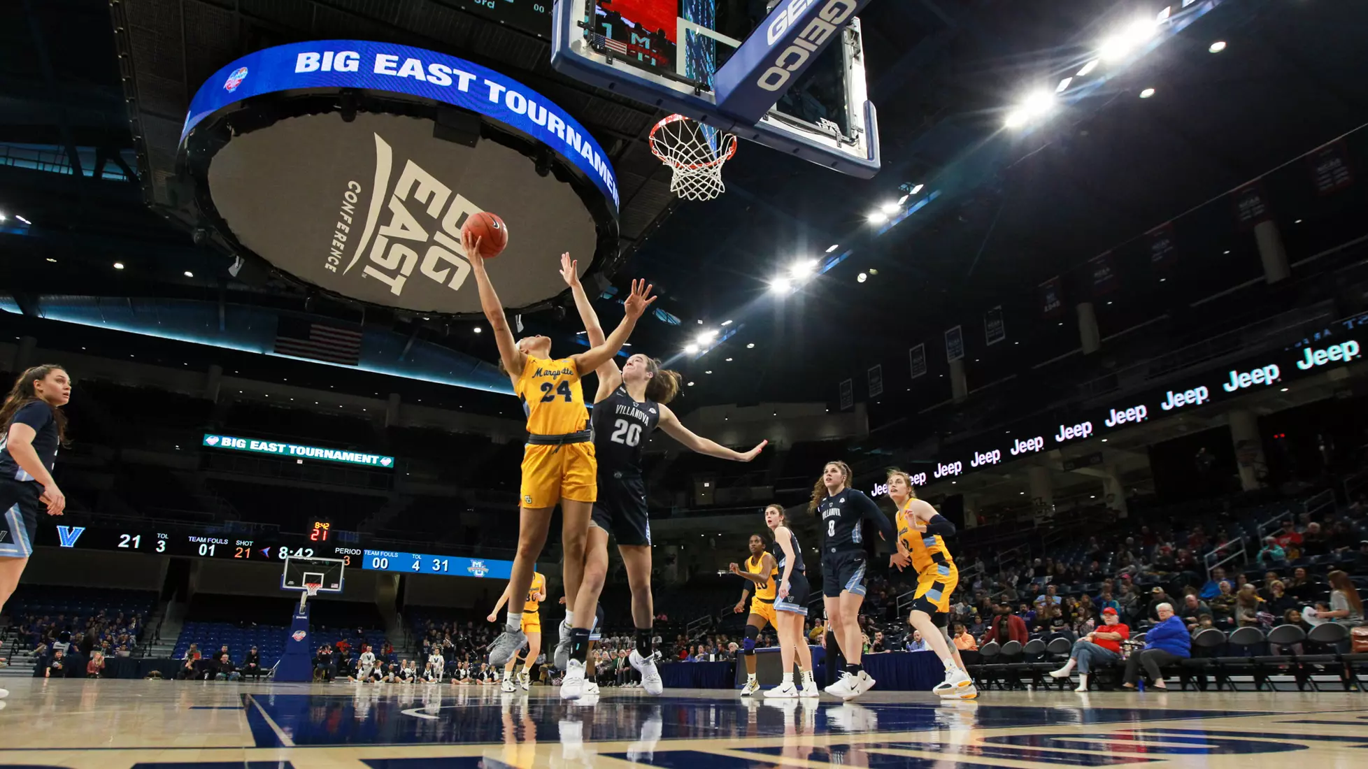 Marquette Women’s Basketball vs. Villanova in the 2020 BIG EAST Tournament