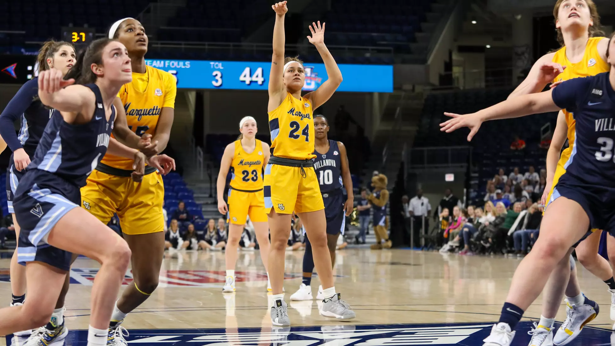 Marquette Women’s Basketball vs. Villanova in the 2020 BIG EAST Tournament